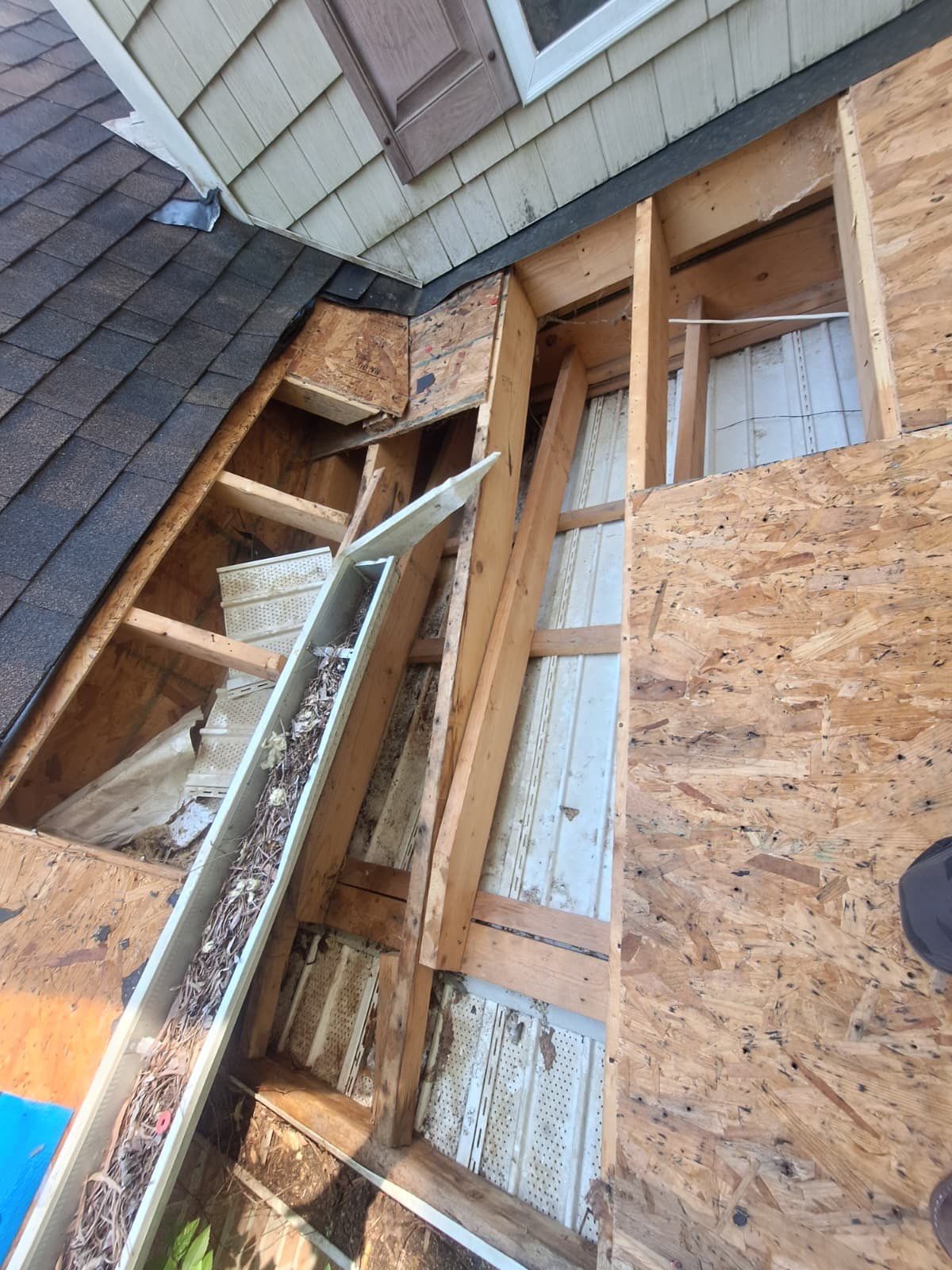 Clayton Roof Replacement and Structural Wood Rot Repair Project by Cadmus Construction
