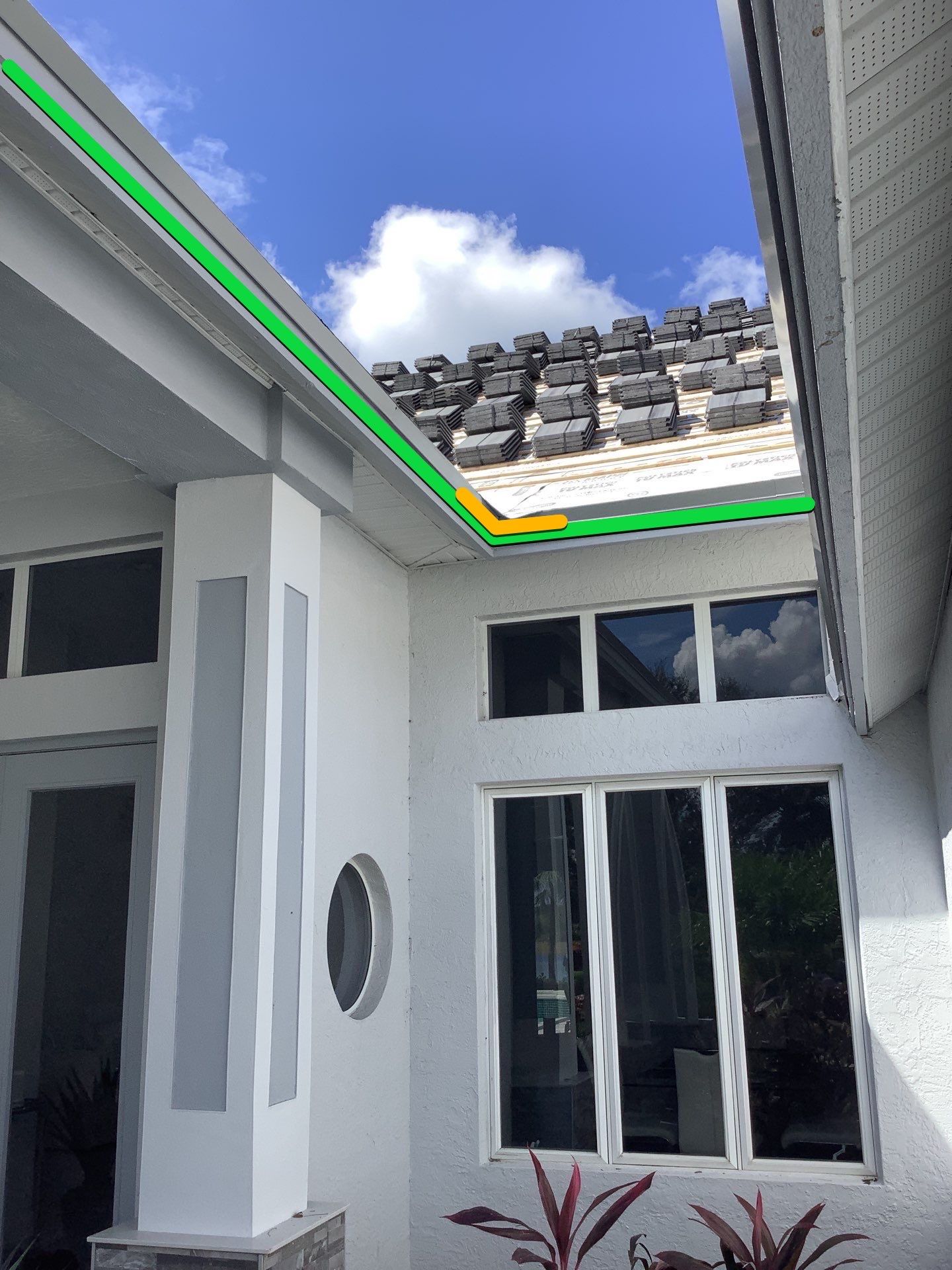 7-Inch Seamless Gutters Installation for Heavy Rain in Bonita Springs FL by Gutter Professors