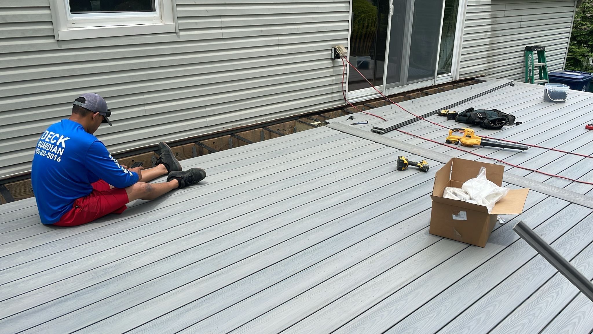 Deck Resurfacing in Fanwood, New Jersey by deck guardian
