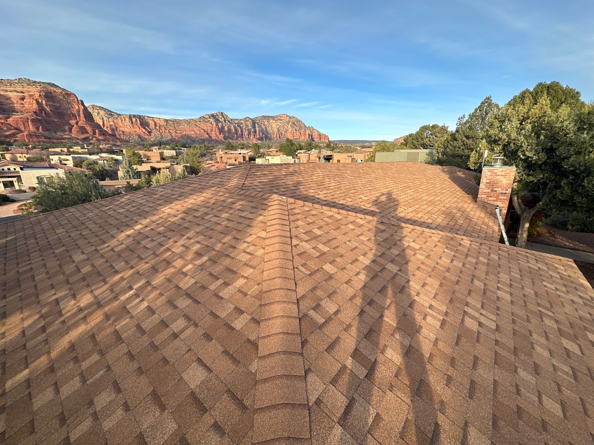 Desert Tan Shingles by Reimagine Roofing