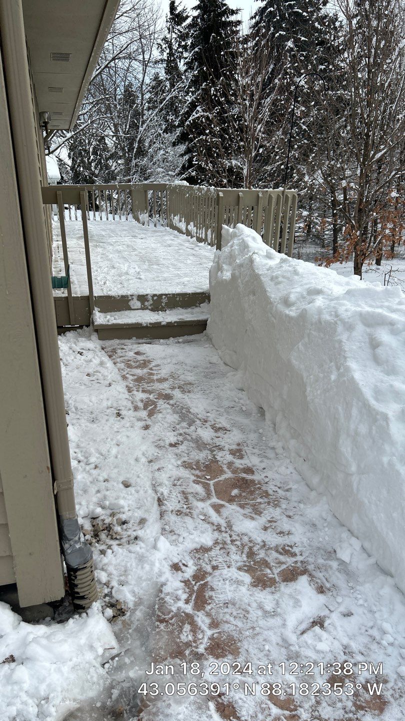 Roof Snow And Ice Dam Removal using Steamer by Stendahl Services