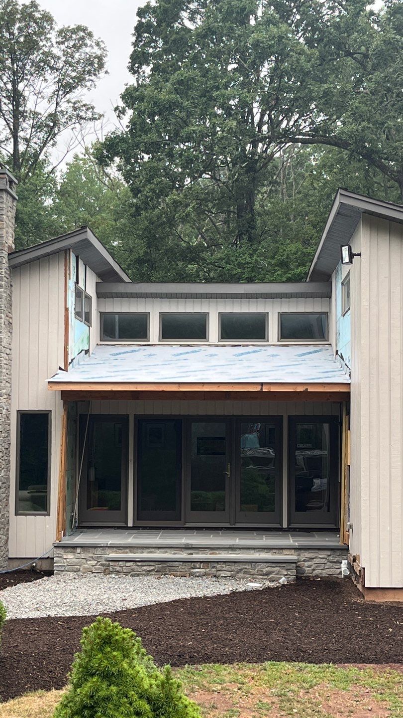 Standing Seam Metal Roof using Aluminum 032GA by CMNG LLC