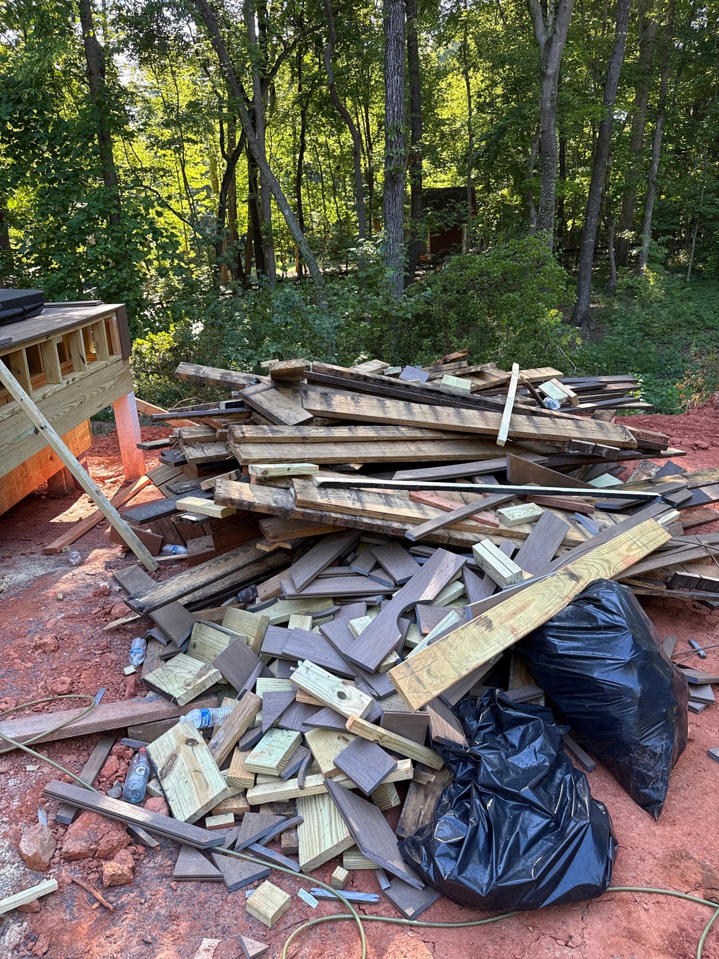 Project in Waxhaw by Badger Hauling