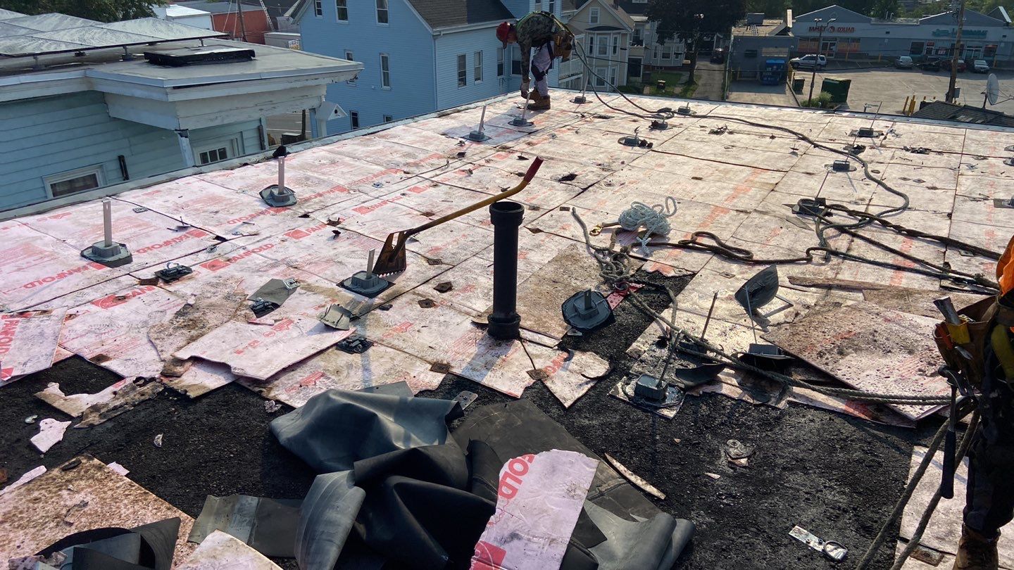 Residential Roofing Installation using EPDM/Rubber by Sensible Home Solutions