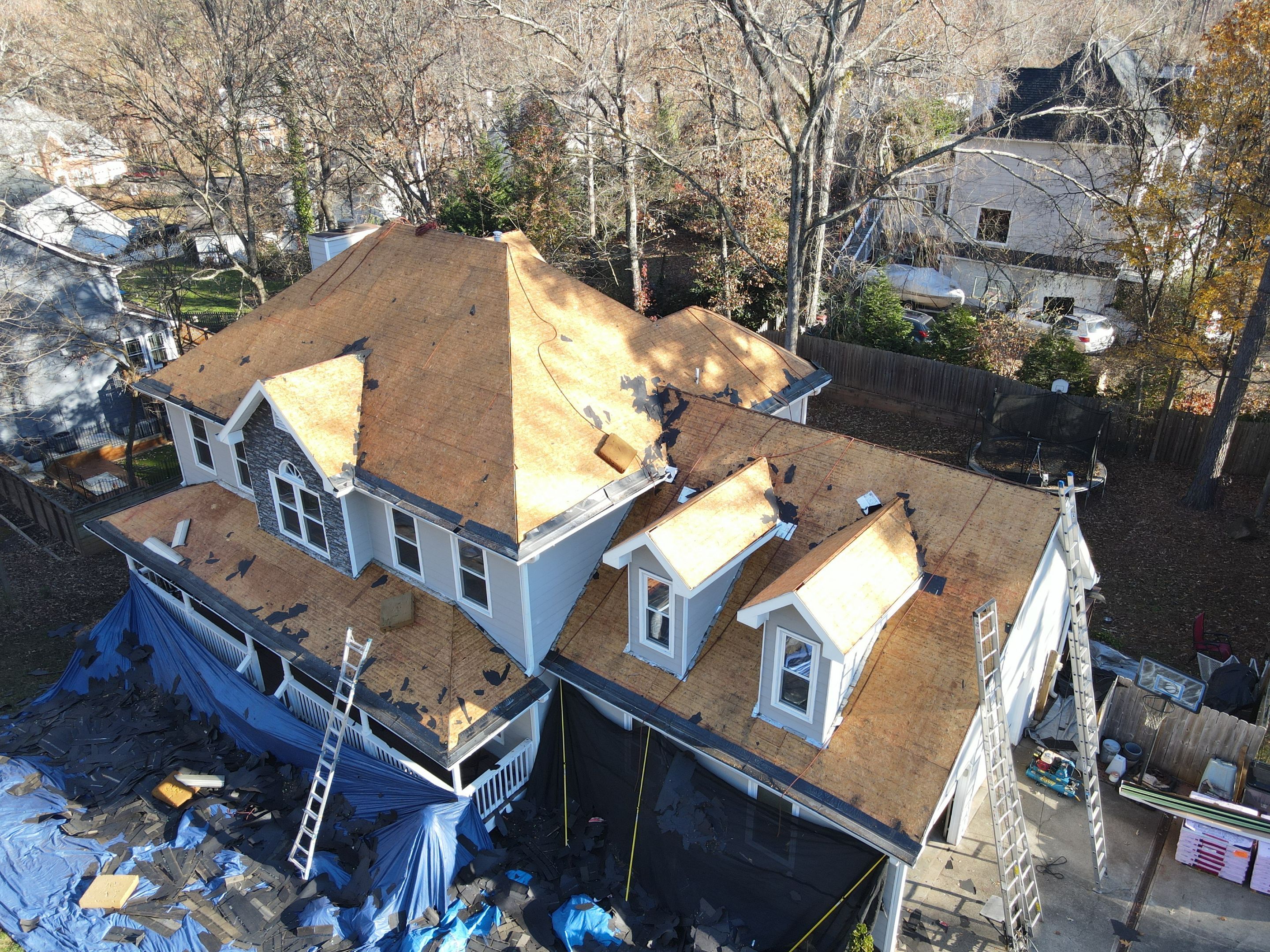 Residential Roofing Installation using Owens Corning by Inspector Roofing and Restoration
