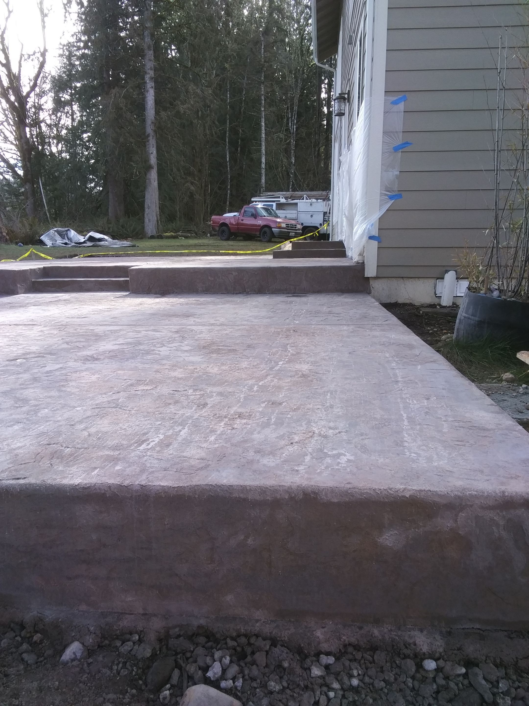 Mandy | Stamped Concrete Patio & Driveway by Jireh Asphalt & Concrete Inc 
