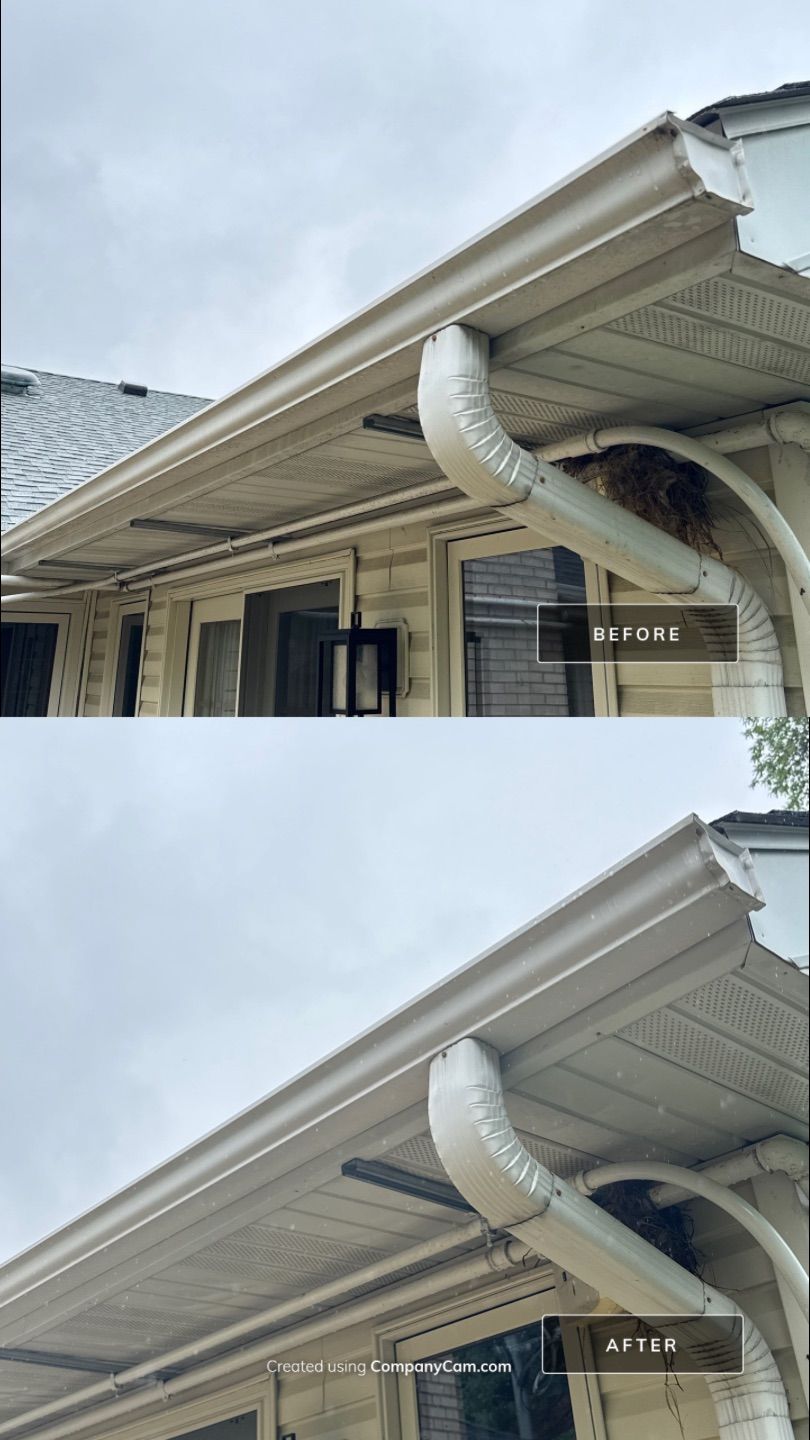 Project in Arlington Heights by Simmons Power & Soft Washing