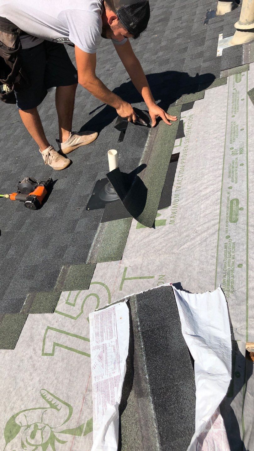 Residential Roofing Installation using GAF Natural Shadow  by A & H Roofing and Contracting