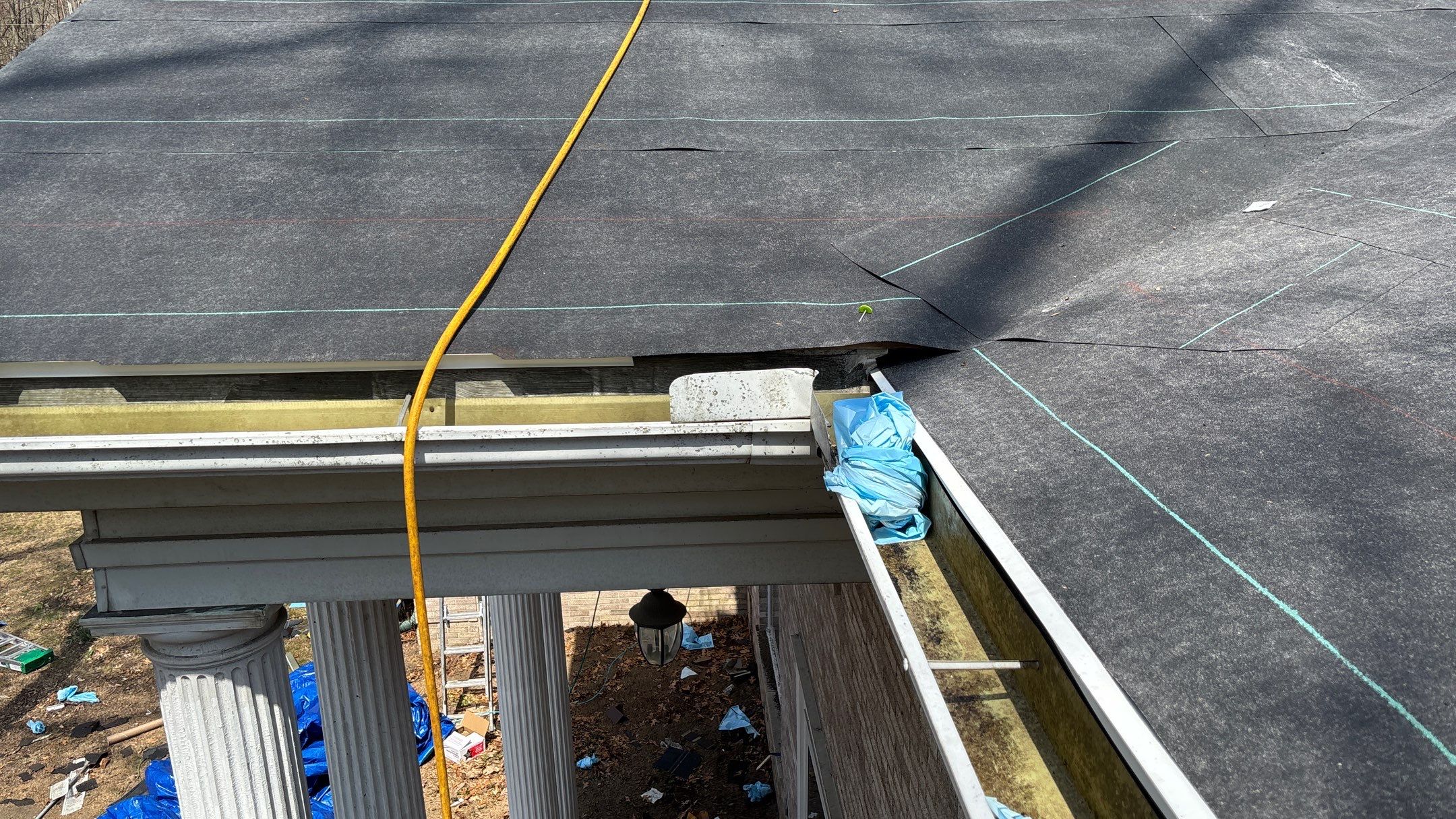 Roof Replacement using CertainTeed Landmark Moire Black by 180 Contractors