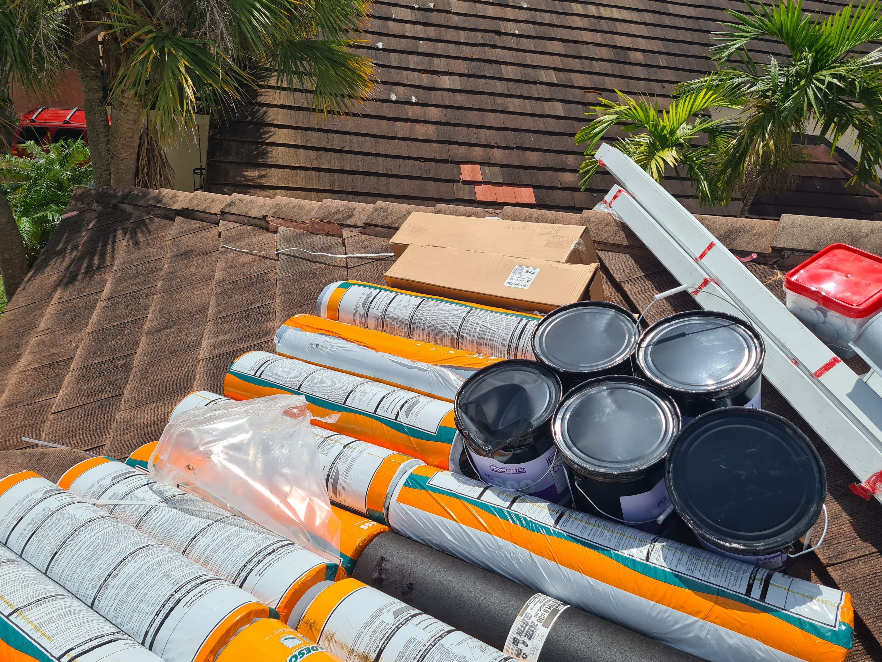 Residential Roofing Installation using Eagle Roofing Tile by BLUES BROTHERS ROOFING