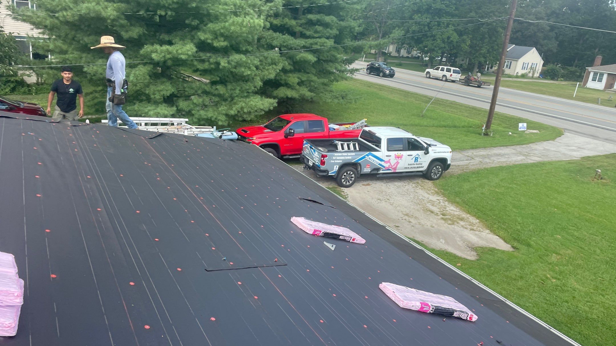 Project in Muncie, IN by Rodeffer Roofing INC