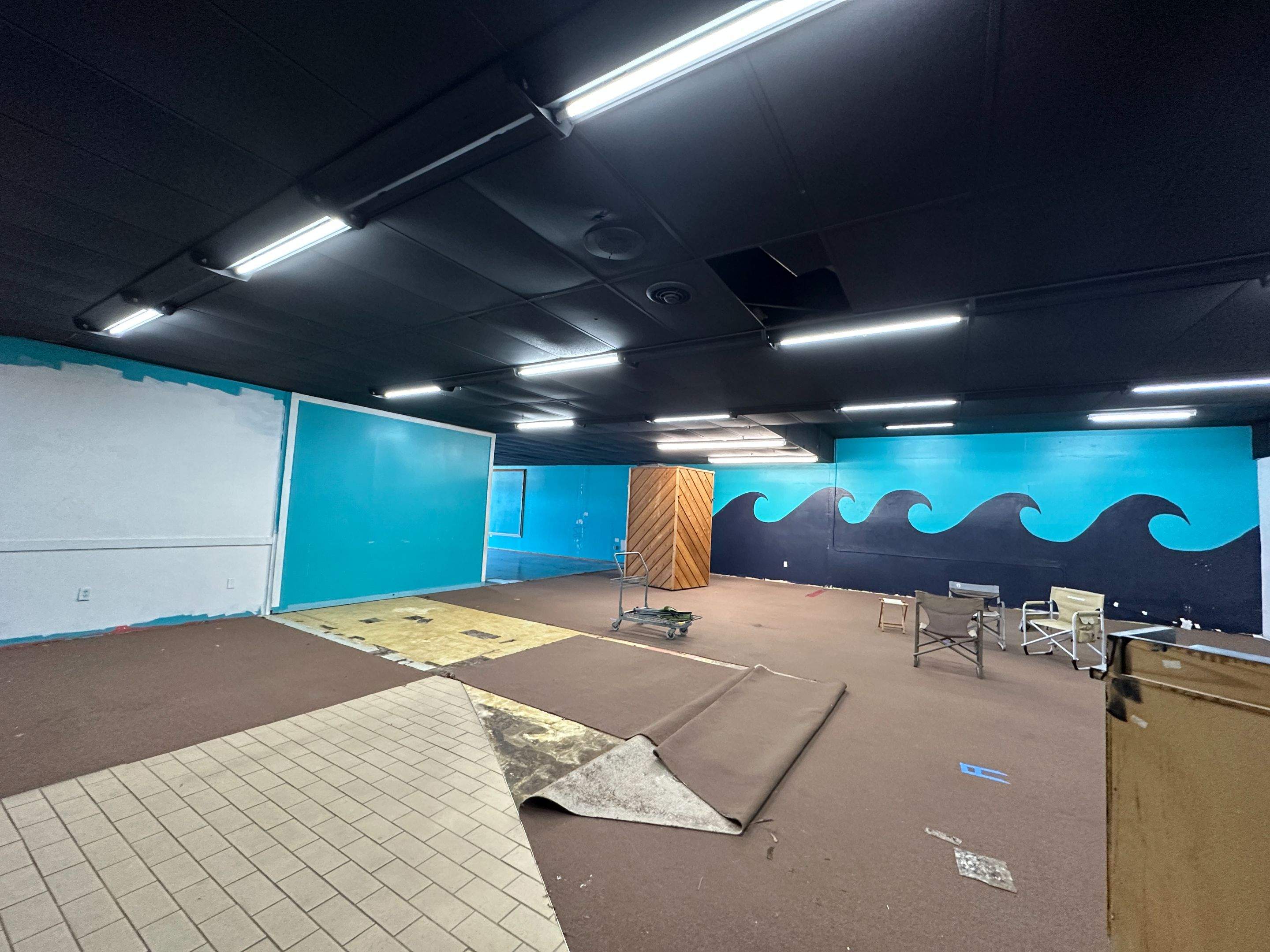 Commercial Indoor Golf Simulator Facility Buildout in Bradenton by Vertical General Contracting
