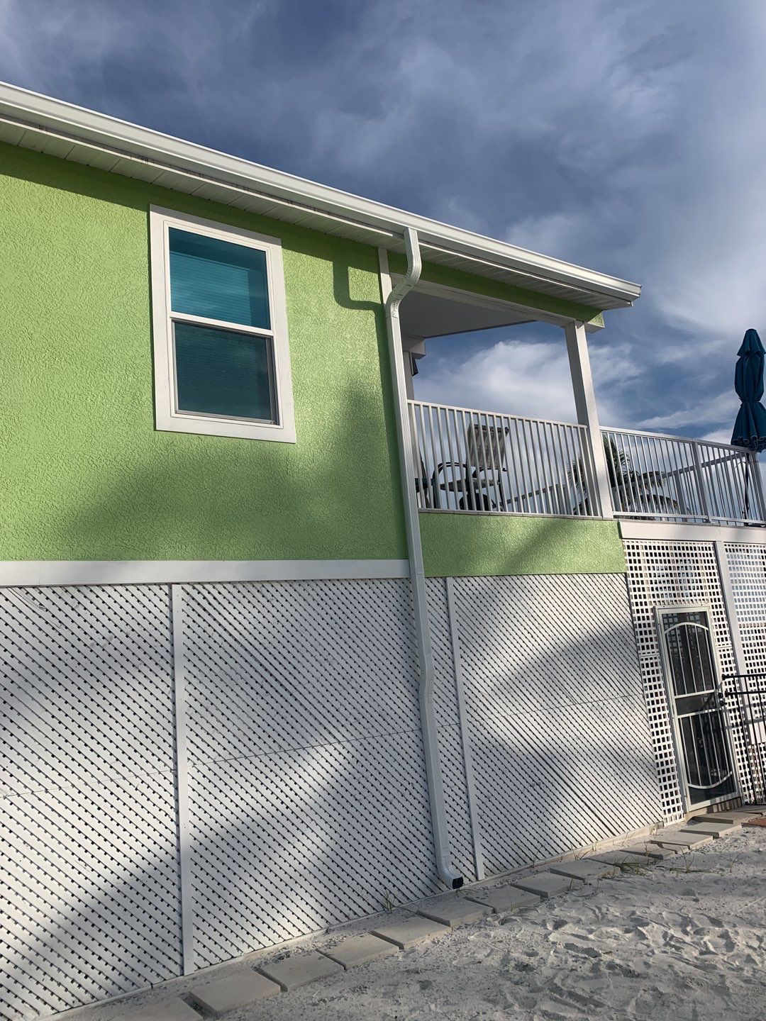 Splash Guard System Installed in Fort Myers FL by Gutter Professor by Gutter Professors