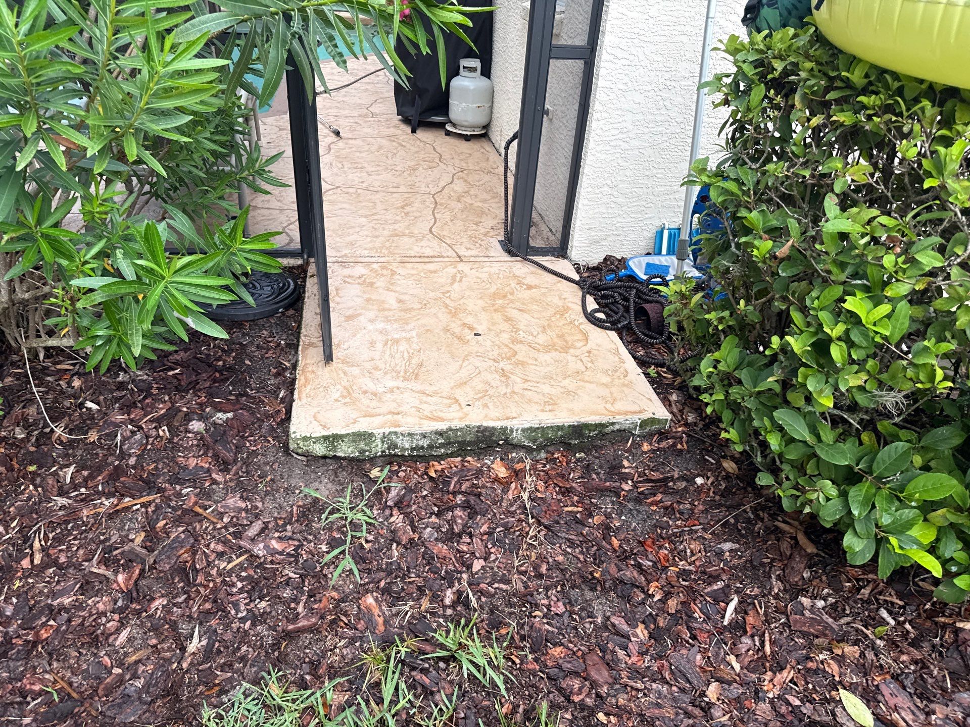 Painted Pool Deck, Screen Enclosure & Outdoor Furniture Cleaning – Tara Community, Bradenton, FL by Sunshine AquaWash