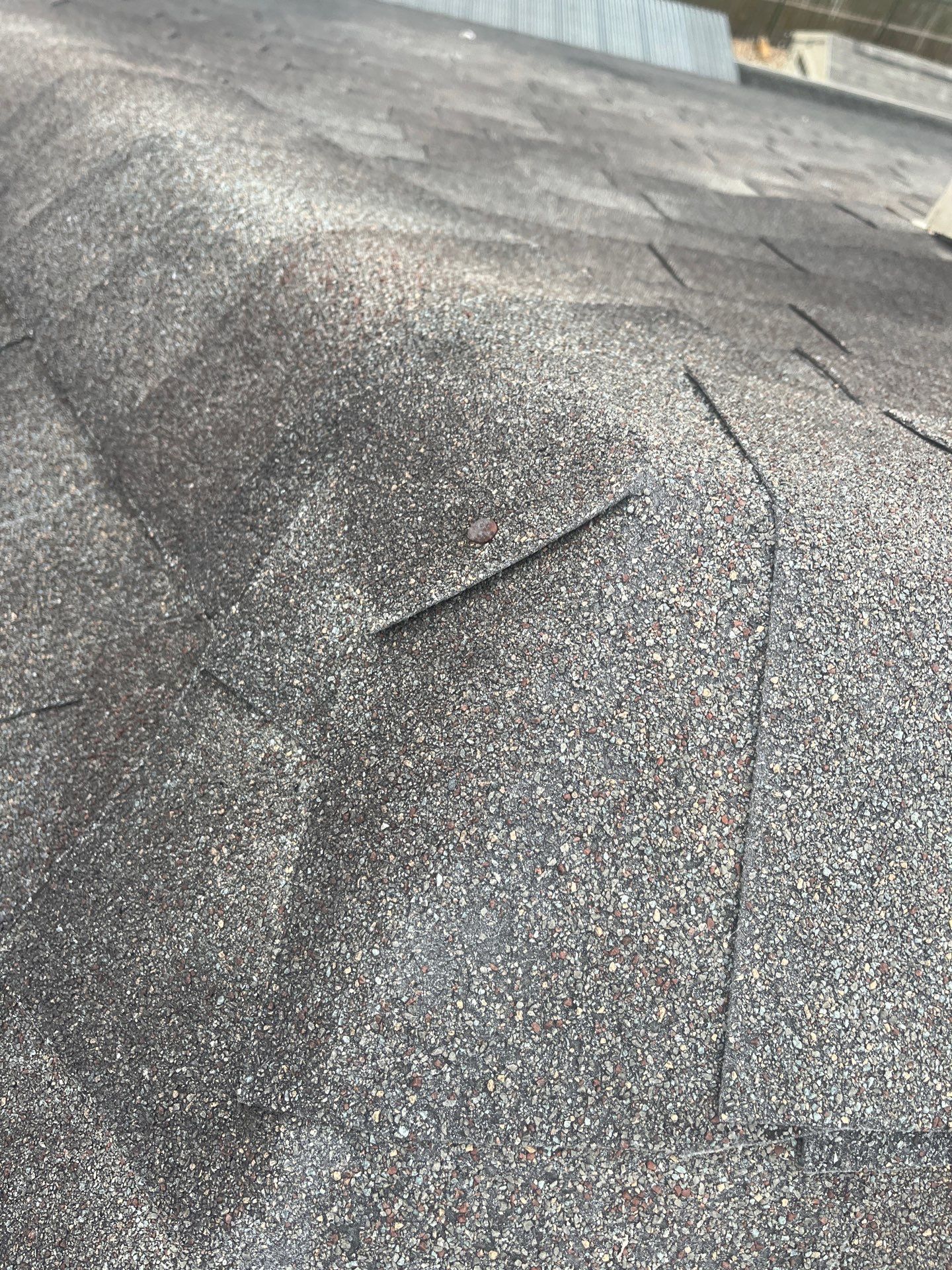 Hail Damage using Owen's Corning Duration (Lifetime) Shingles by Roof Repair Company