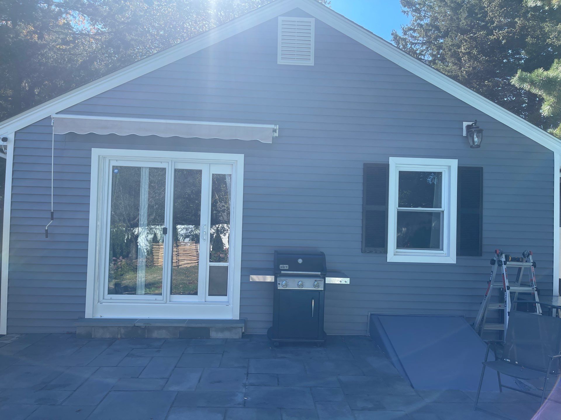 Siding Installation using Certainteed Mainstreet Monogram Siding - D4 - Flagstone by A Plus Exterior