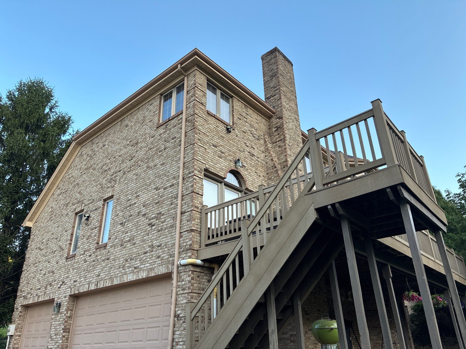 Partial James Hardie Siding and Window Trim Renovation in Sewickley Heights by Ideal Siding Pittsburgh