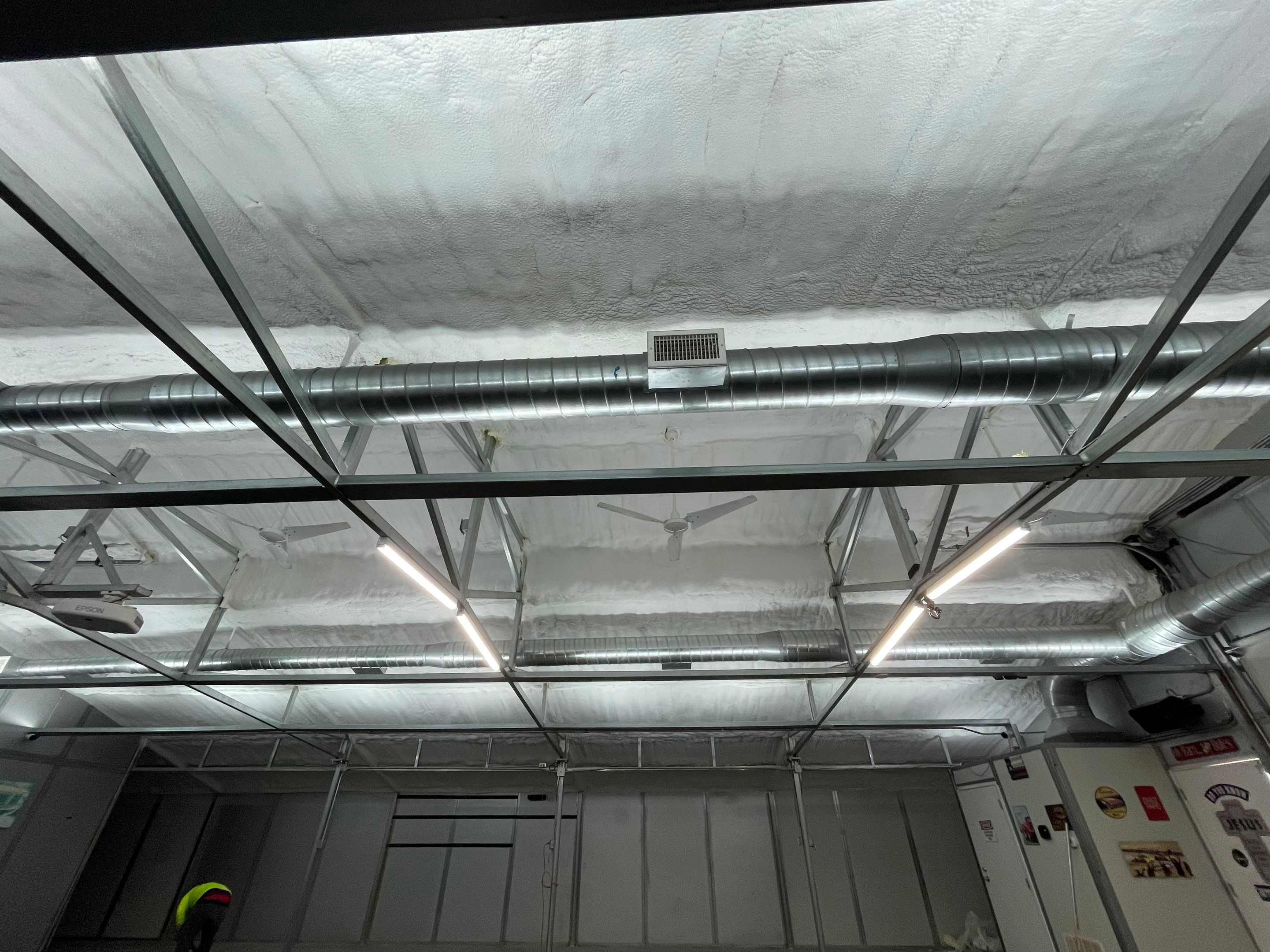 Sunnyvale Tx, Close cell spray foam custom garage  by Apex Insulation Solutions