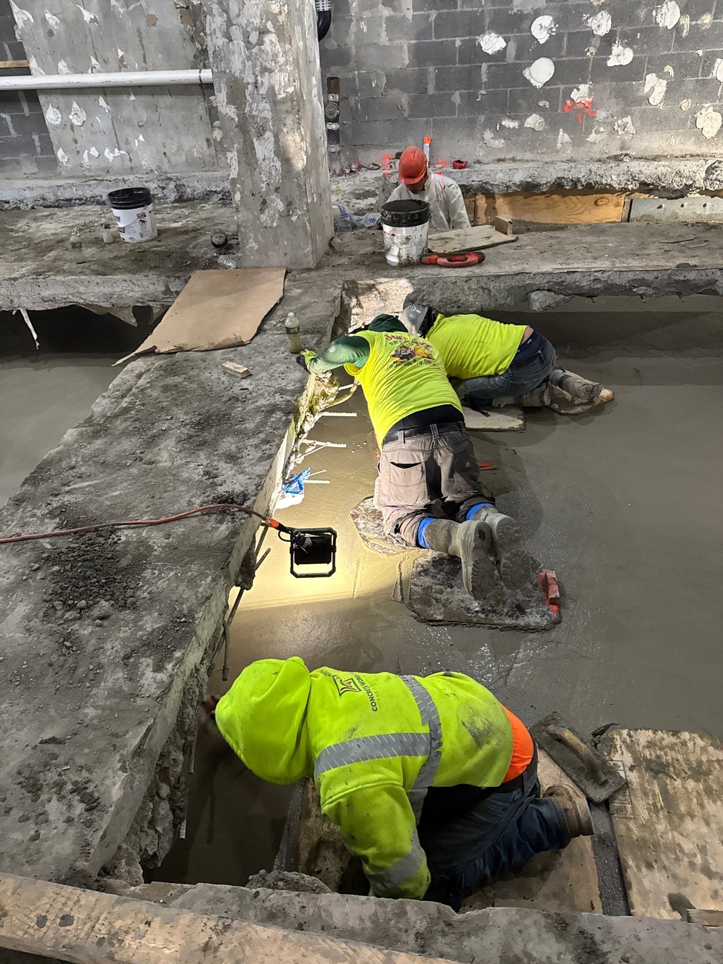 Project in New York, New York by Concrete Works Corp