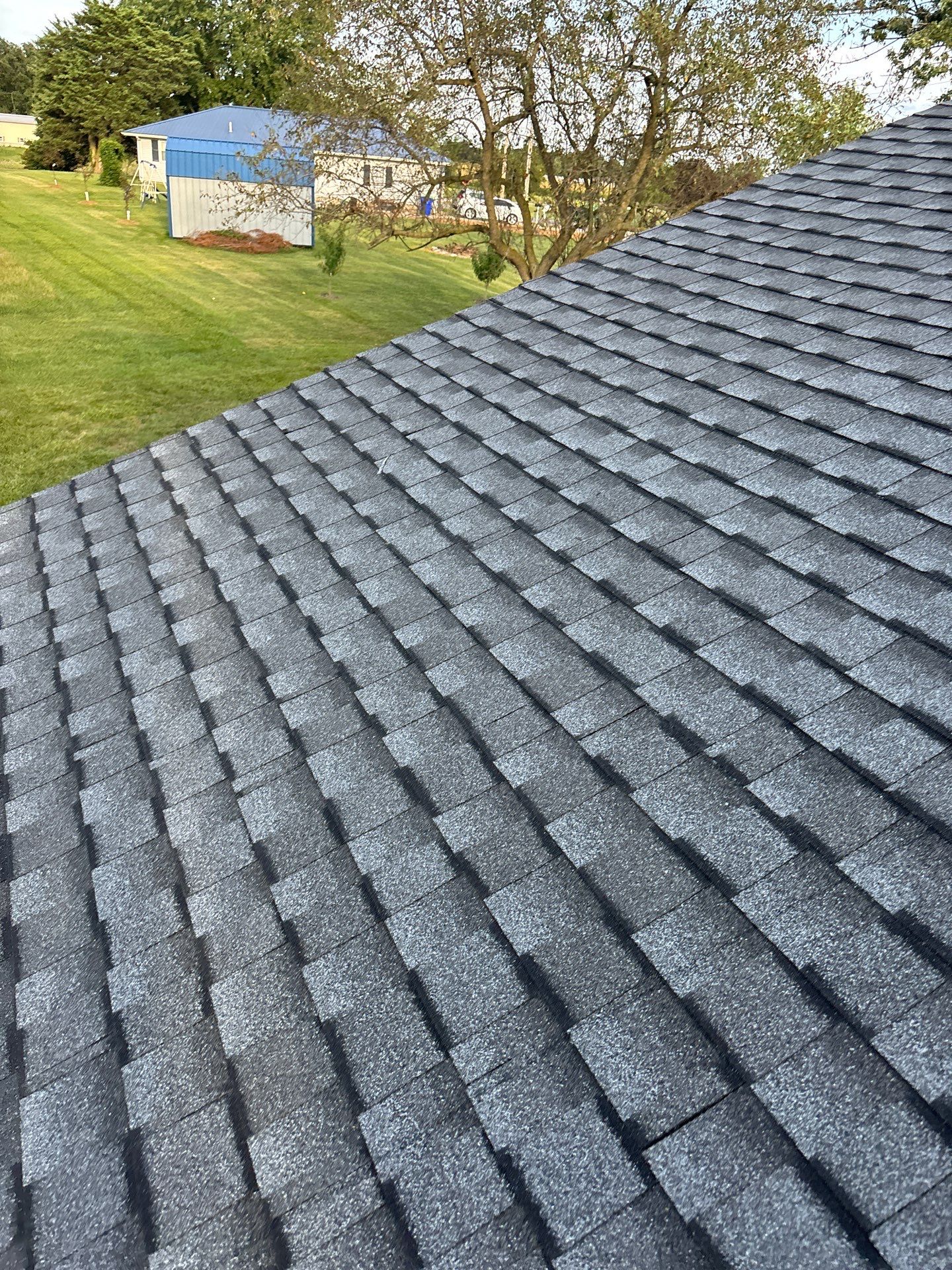 Residential Roofing Installation using Timberline UHDZ Shingles - Pewter Gray by RoofX 