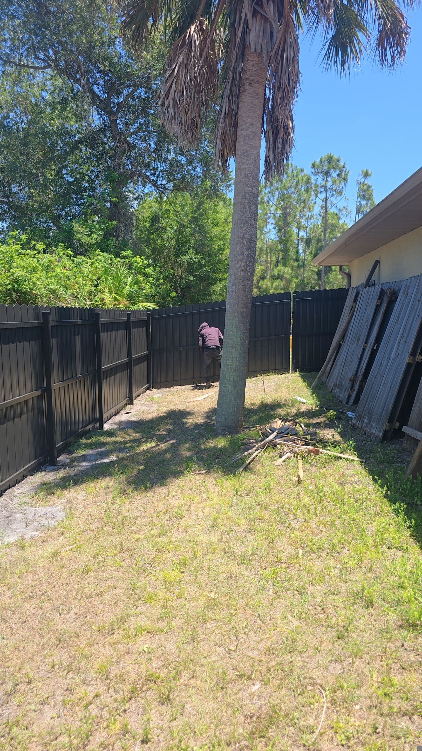 Bronze Metal Privacy in North Port by True Fence LLC