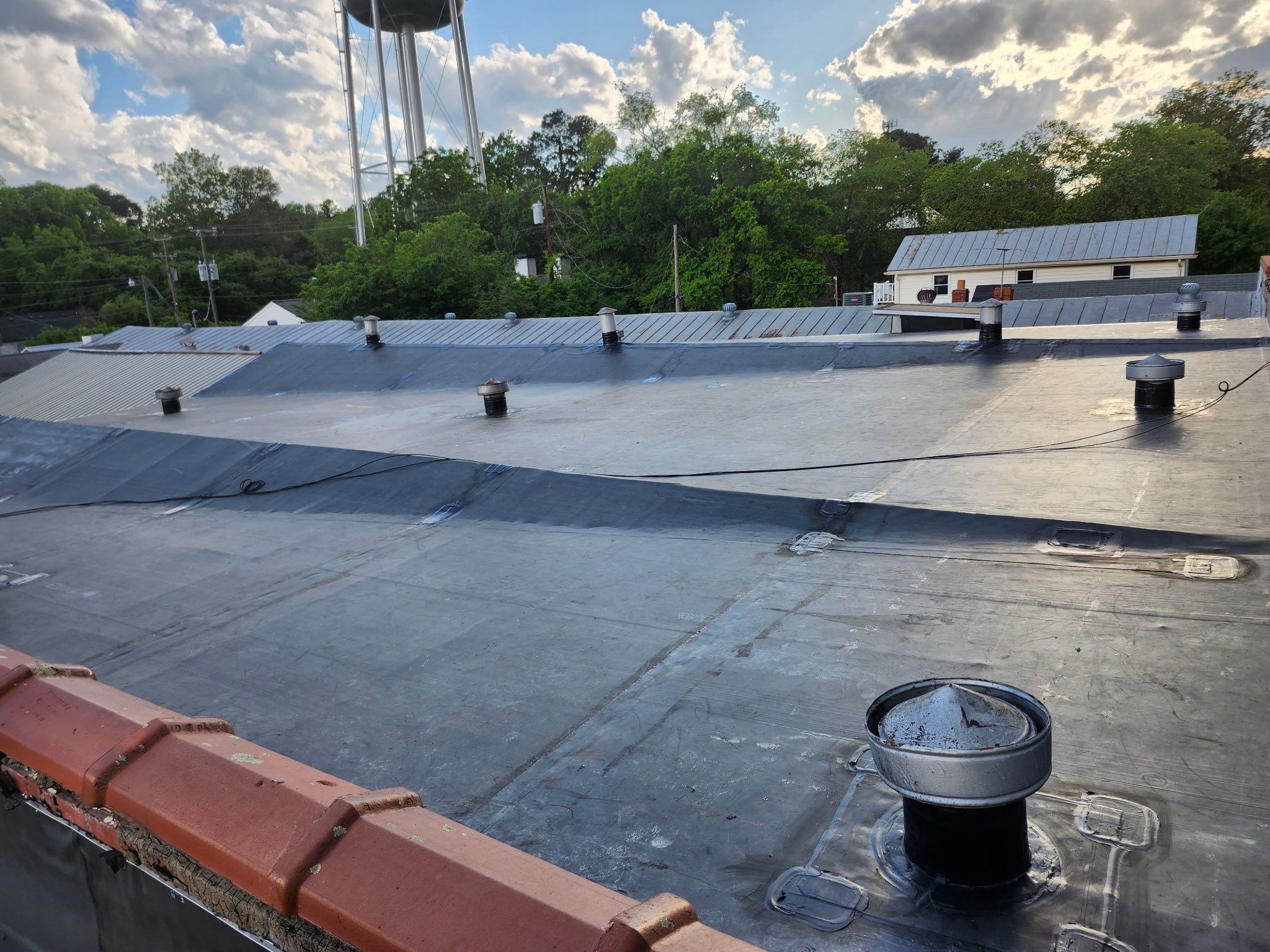 Comprehensive Commercial Roof Replacement in Gloucester Virginia by Cade Construction