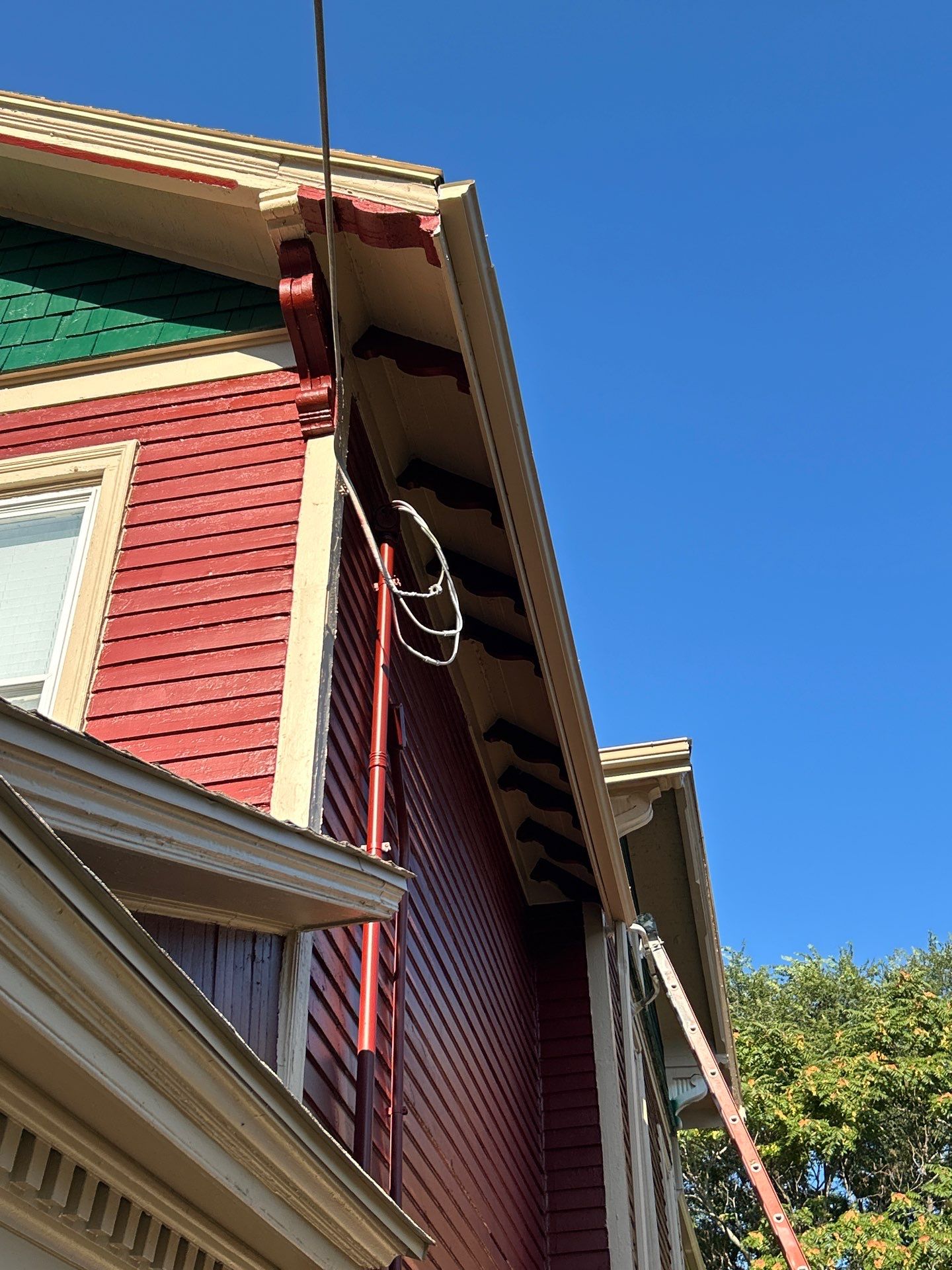 Historic Home Exterior Repair and Painting by Kevin Turner Painting