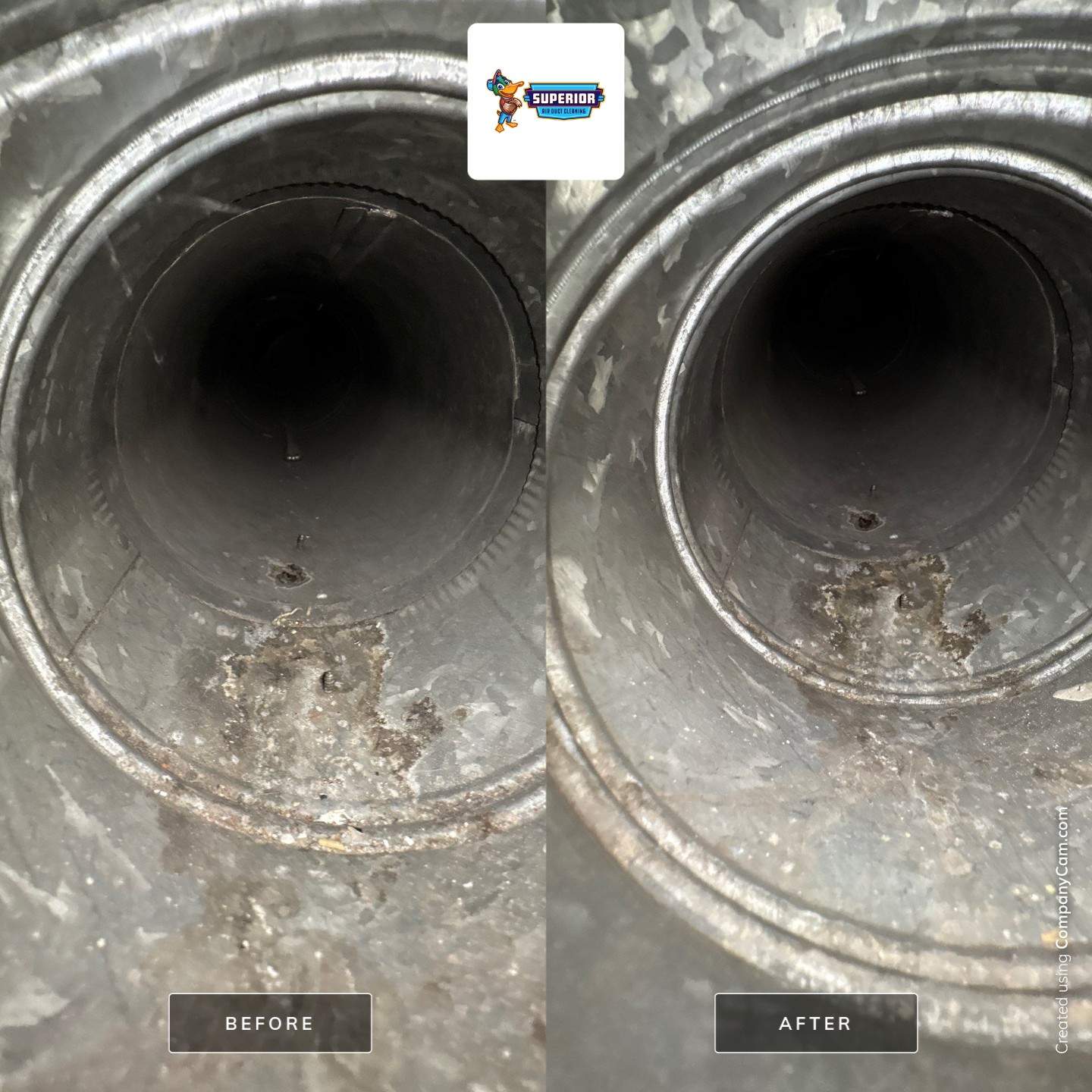 Air Duct Cleaning With a Vacuum Truck in Ellwood City, PA by Superior Air Duct Cleaning