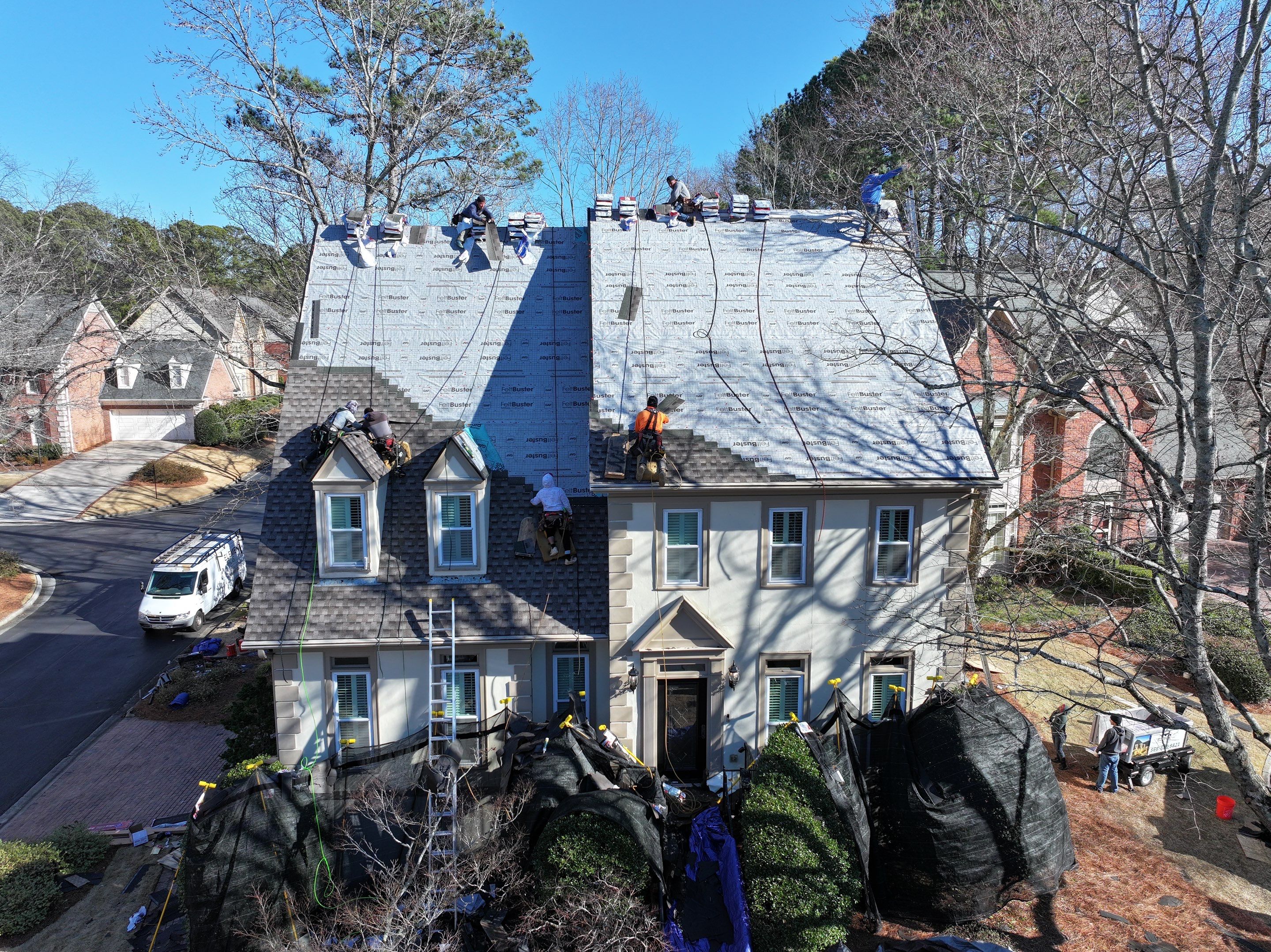 GAF Timberline HDZ in Mission Brown by Element Pros Roofing, LLC