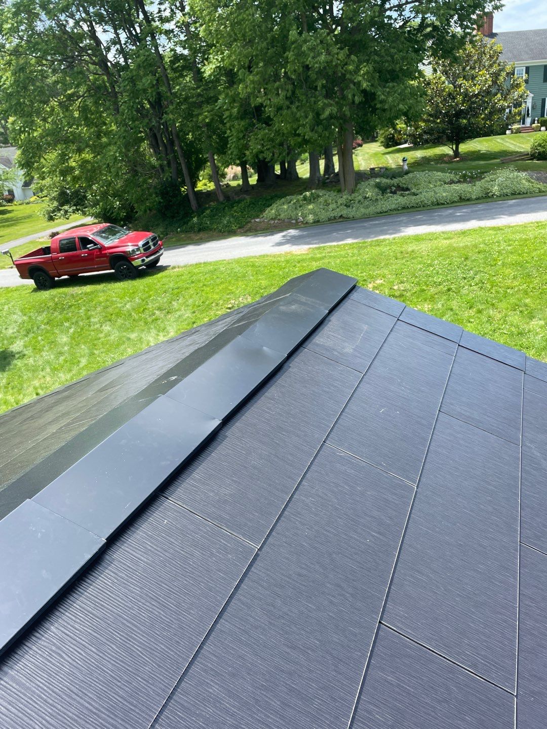 Tesla Solar Roof Installation by American Home Contractors