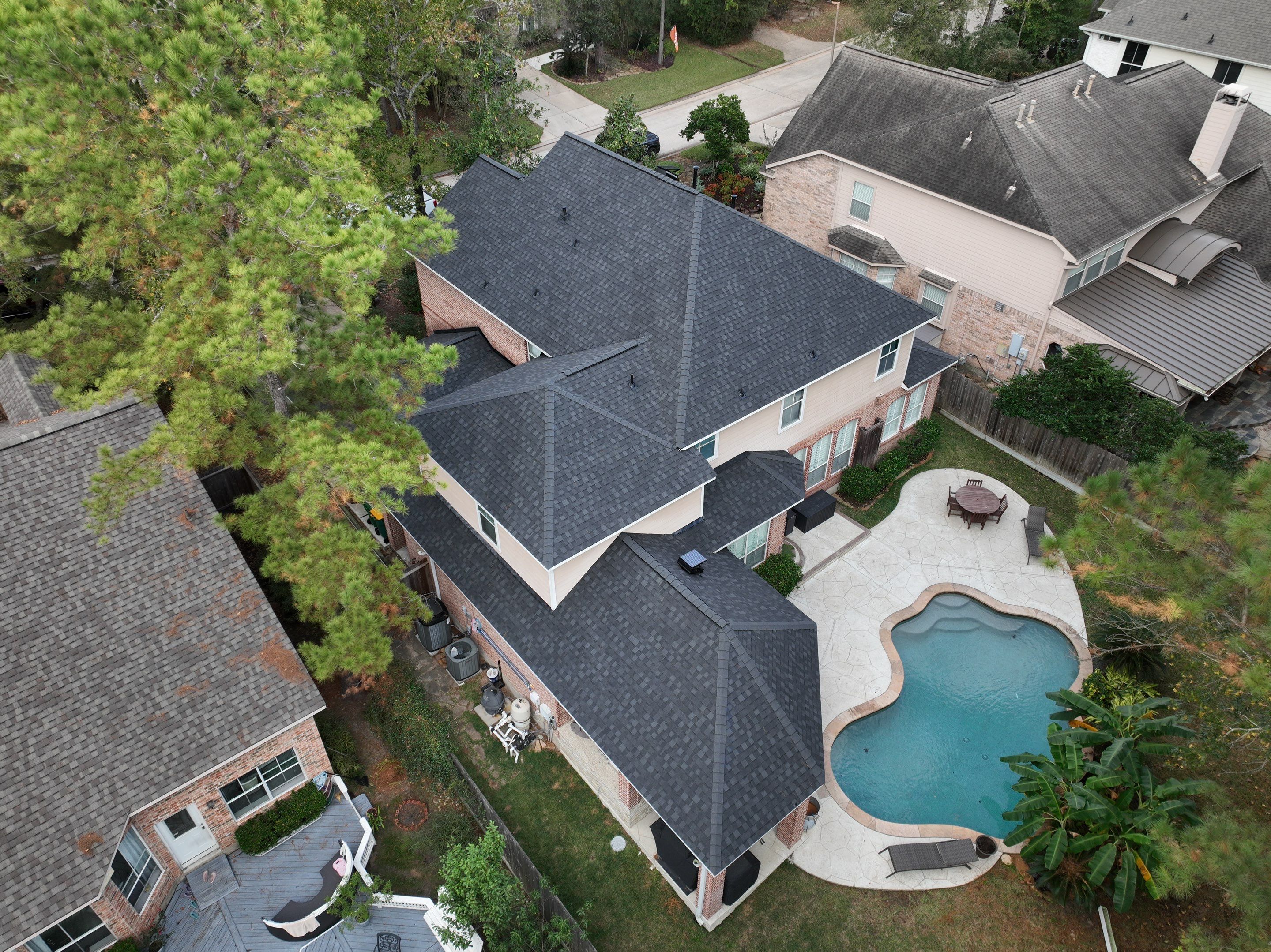 Tamko Titan XT - Rustic Black - High Profile Hip & Ridge by Roof Concepts Construction