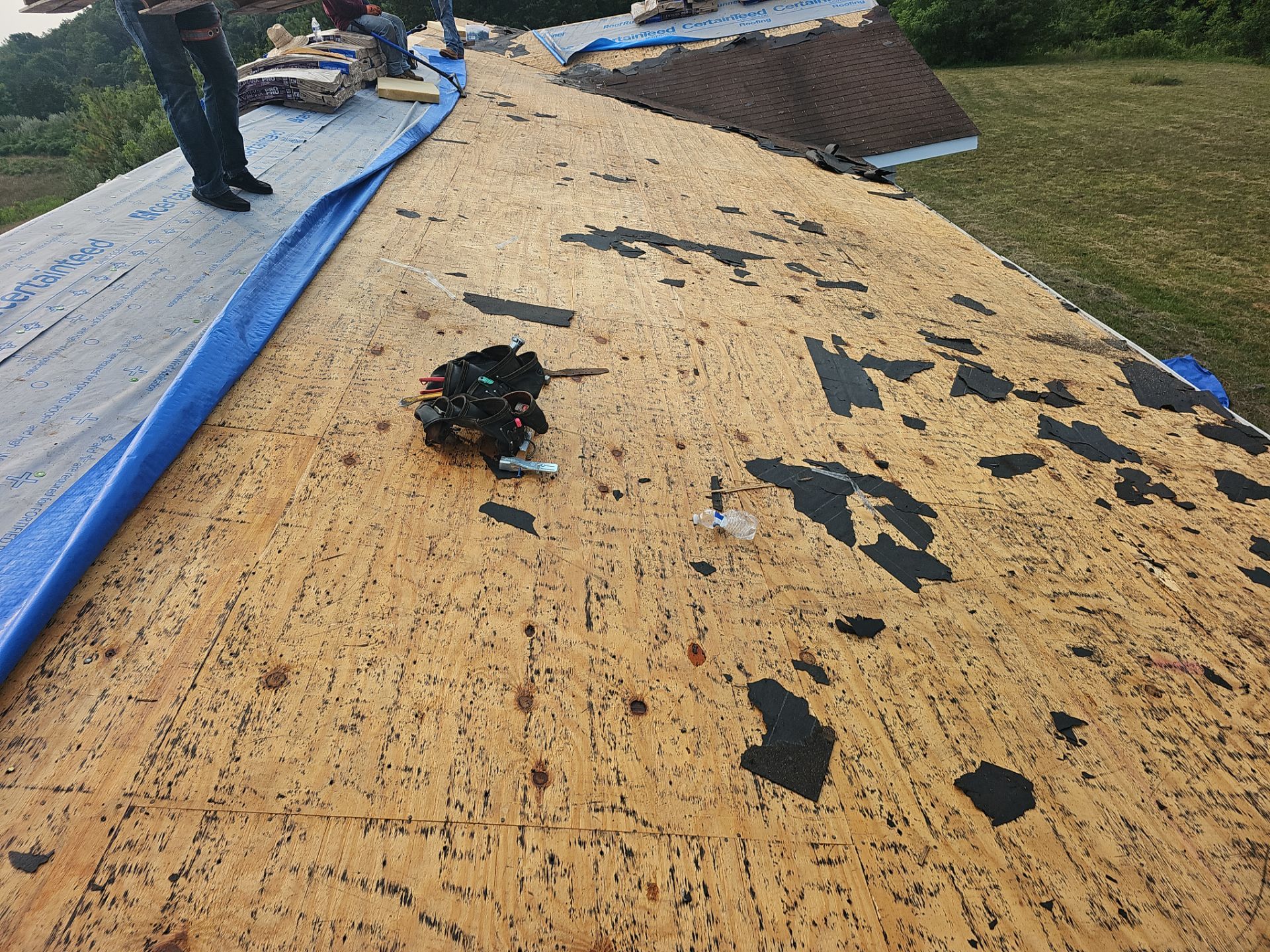 Roof Replacement - Colonial Slate by Winchester Roofing