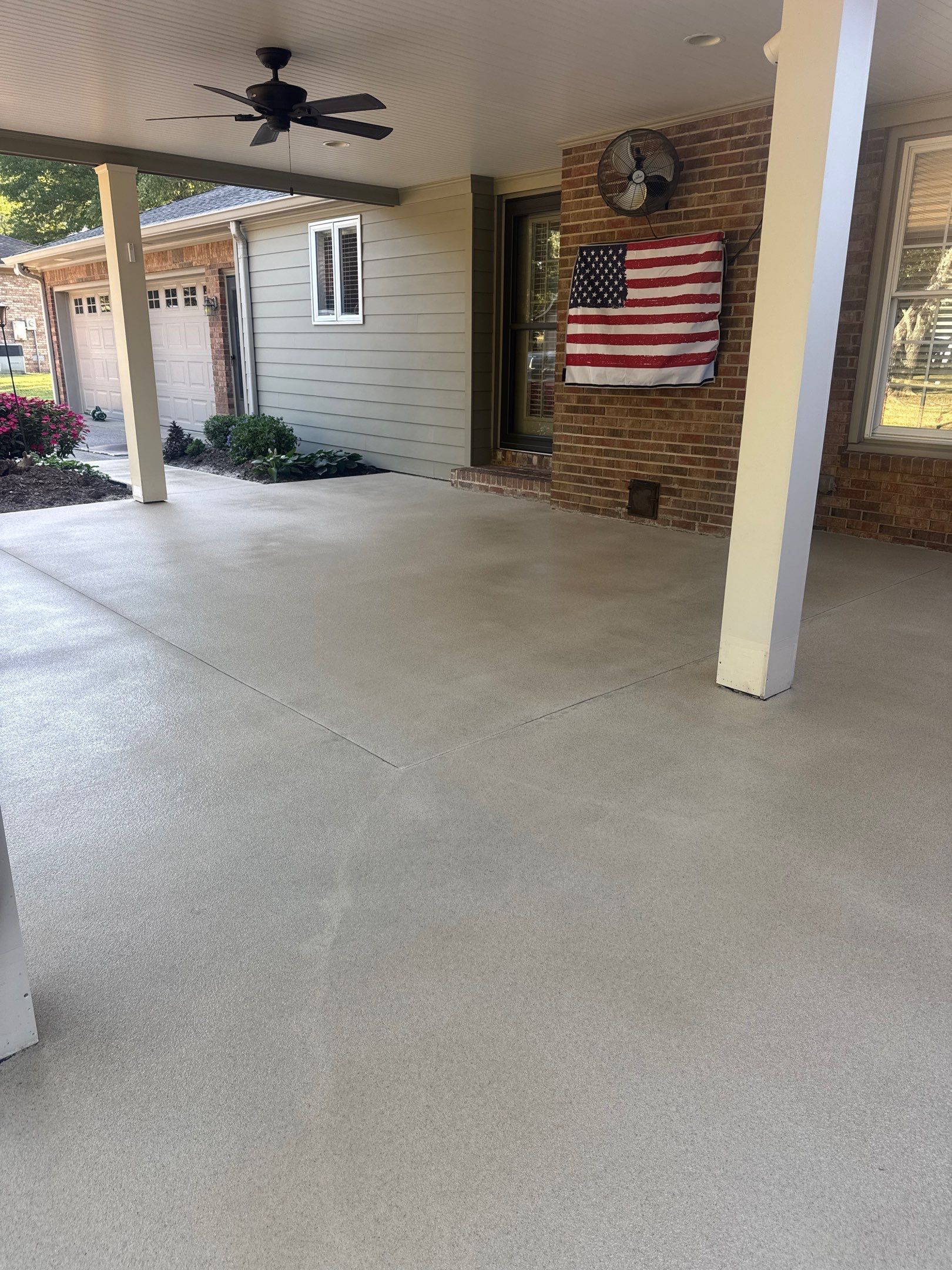 Project in Franklin by Craftman Concrete