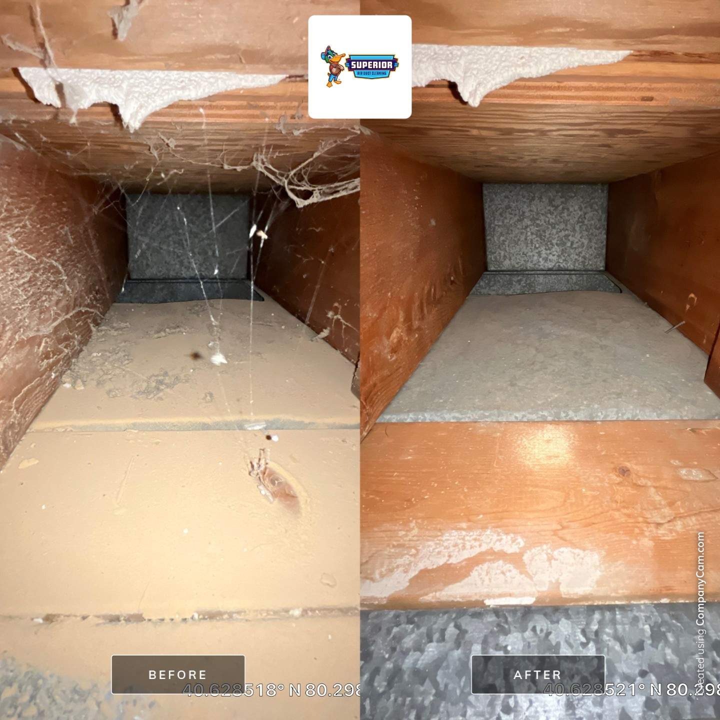 Air Duct Cleaning With a Vacuum Truck in Aliquippa, PA by Superior Air Duct Cleaning