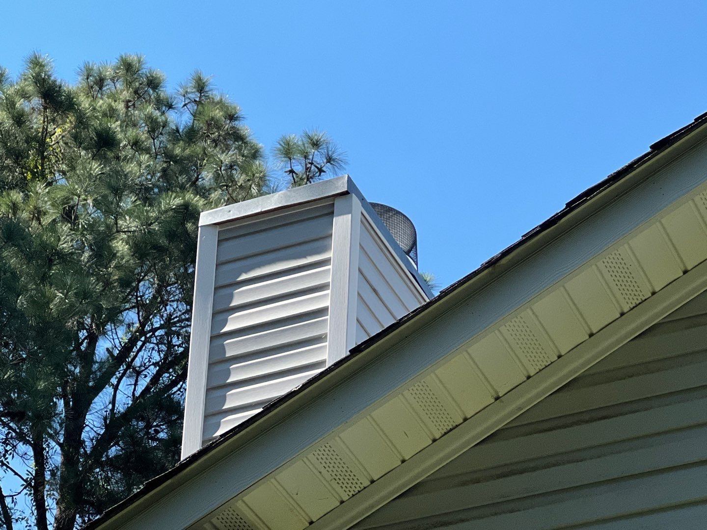 Roof Repair and Chimney Framing Repair by Midlands Roofing & Exteriors