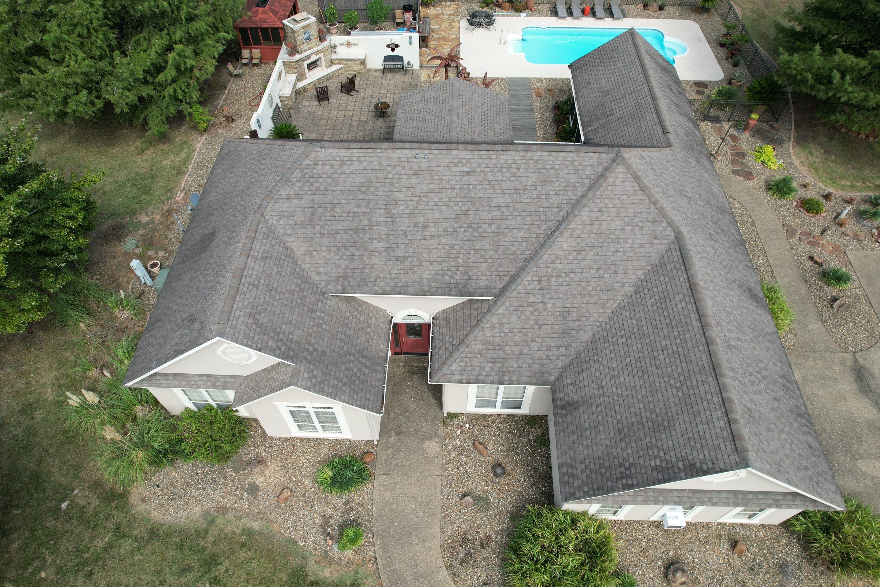 Residential Roofing Repair using Malarkey Vista: Weathered Wood  by Hostetler Roofing