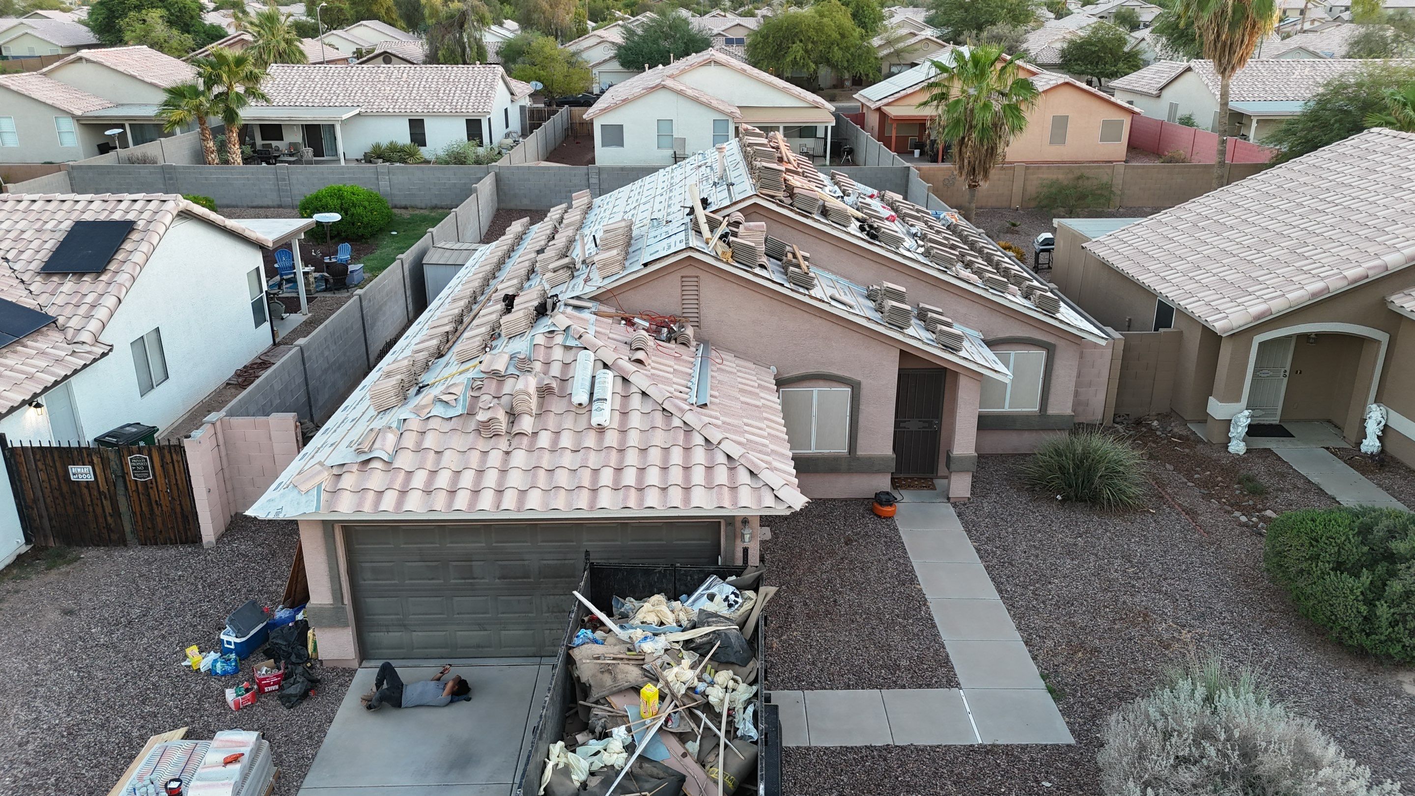 Project in Goodyear, AZ by Saint Roofing