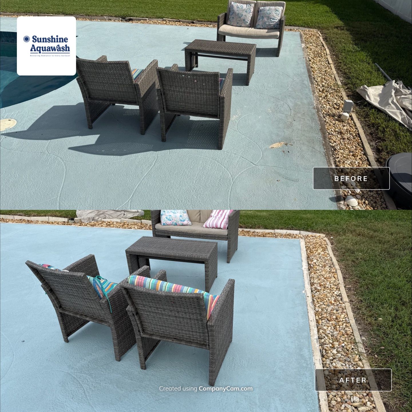 West Bradenton Pressure Washing and Rust Treatment by Sunshine AquaWash