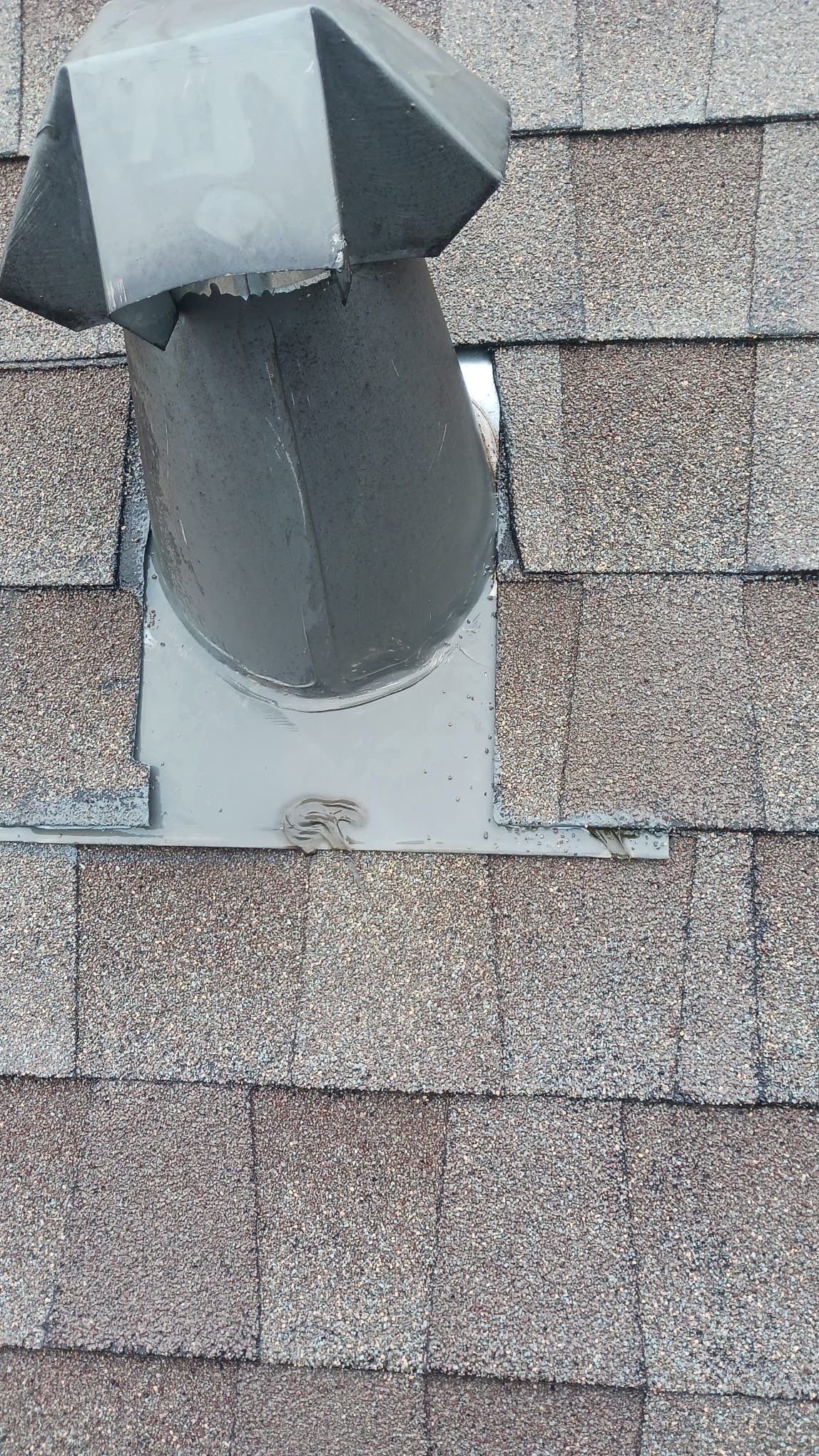 Hail Damage using Owen's Corning Duration (Lifetime) Shingles by Roof Repair Company