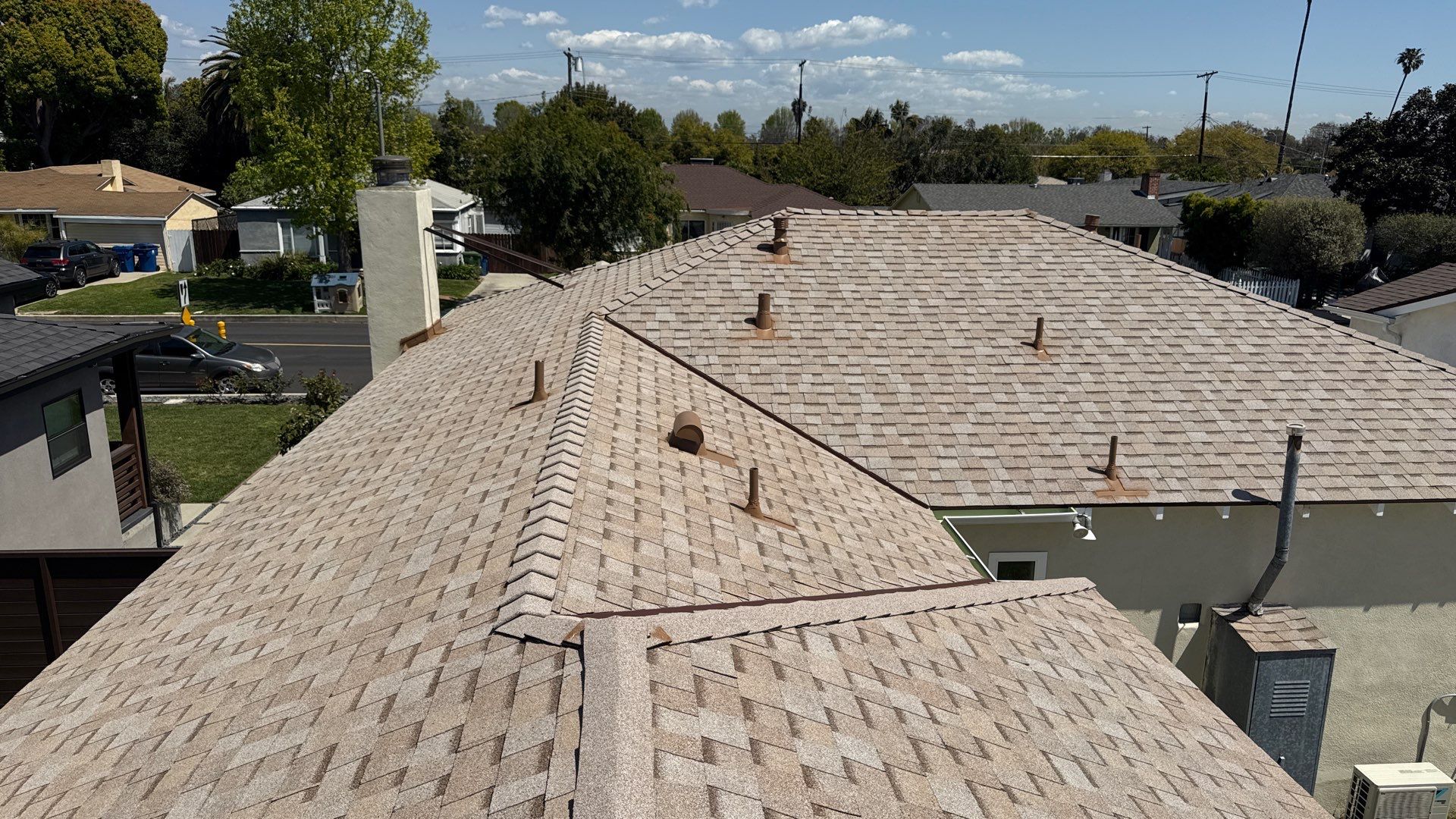 Residential Roofing Installation using Owens Corning Duration Cool Shingles by Hull Brothers Roofing