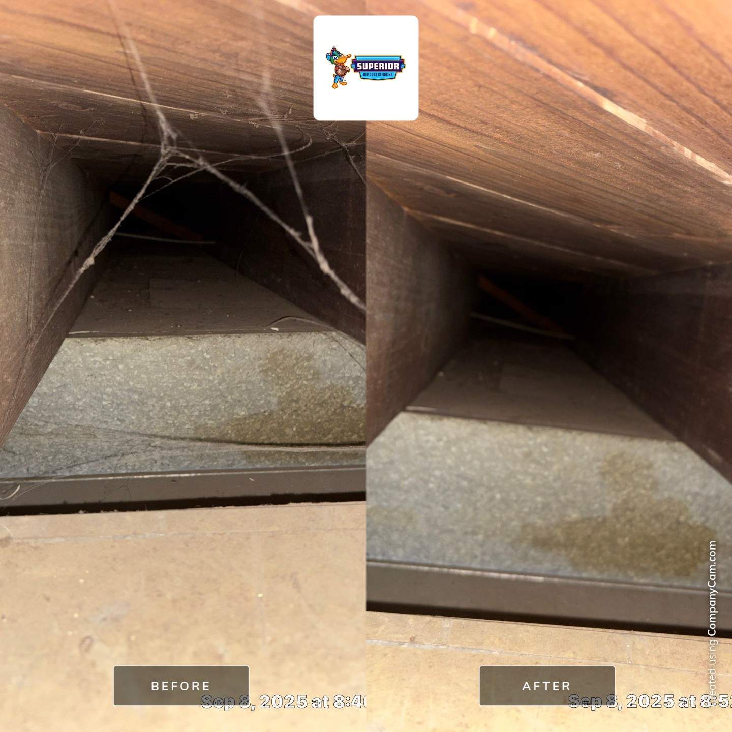 Air Duct Cleaning With a Vacuum Truck in Youngstown, OH by Superior Air Duct Cleaning
