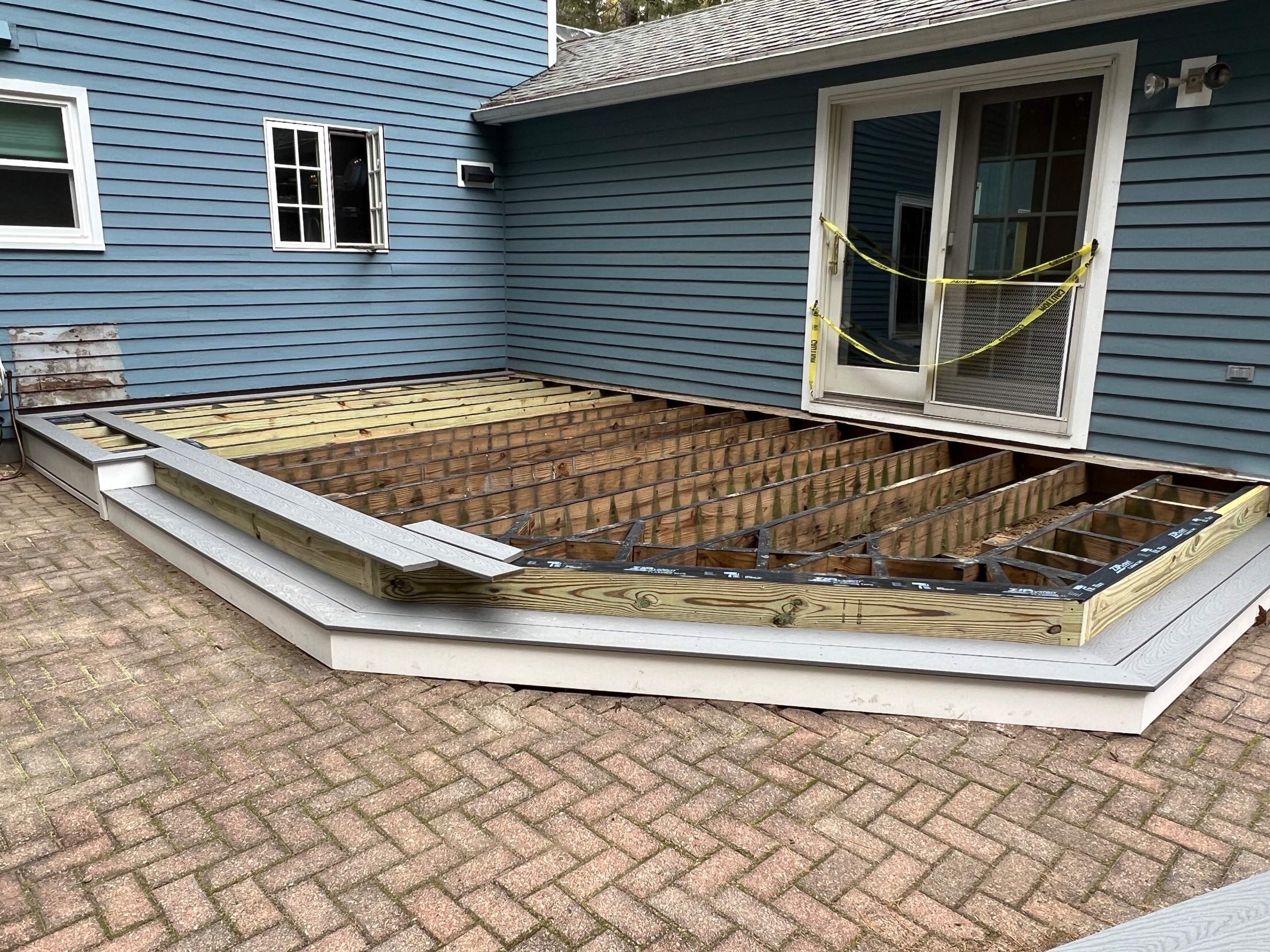 Deck Repair using Trex Select Decking by Chagnon Building & Remodeling LLC