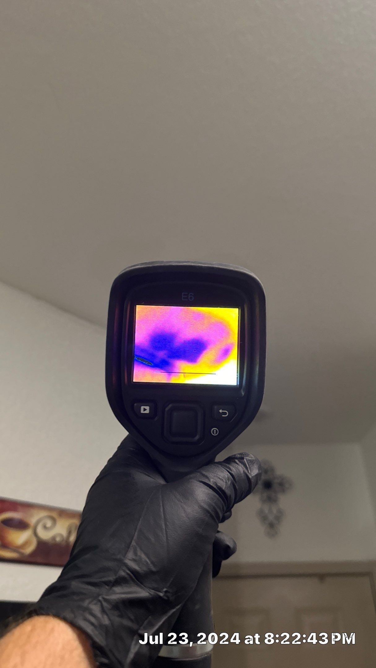 Performing testing for a young family with a 2 week old baby in their apartment by Building performance Solutions LLC