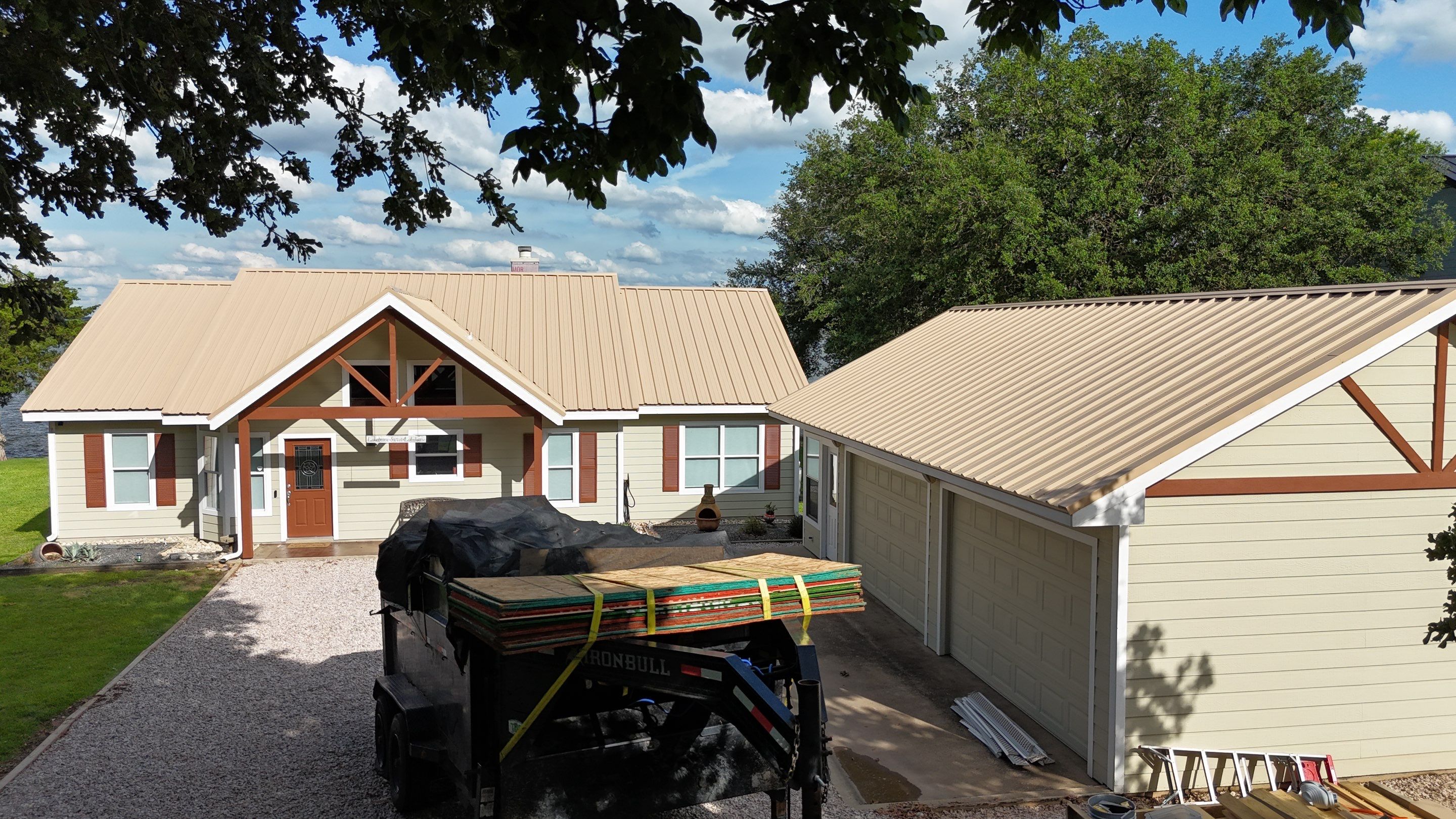 Groesbeck, Tx - Metal Roof, Gutters, & Wood Repiars by DT Roofing - Seth Wells