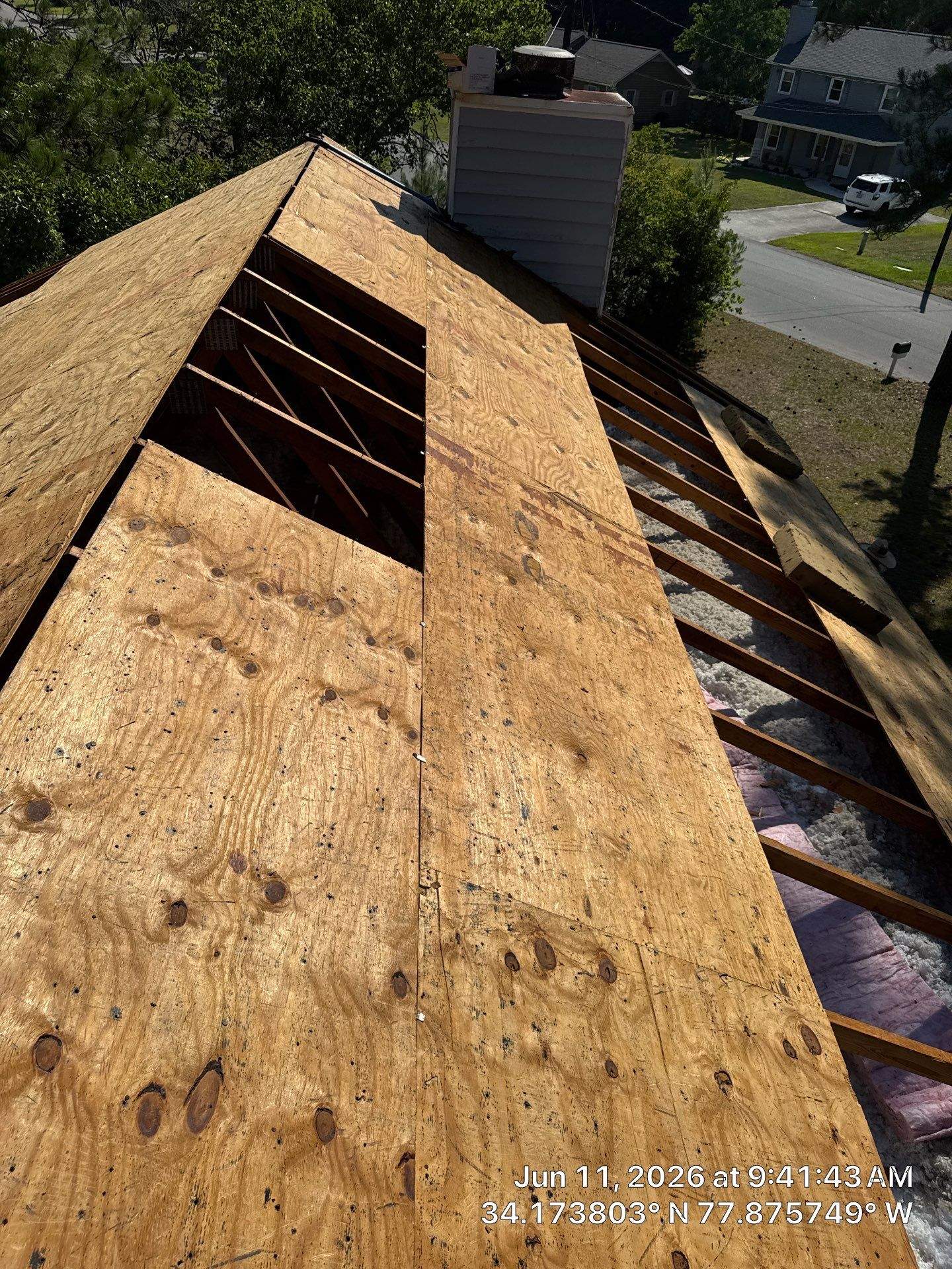 Wilmington FORTIFIED Roof Replacement with CertainTeed Landmark Colonial Slate by RGR Construction and Roofing, LLC