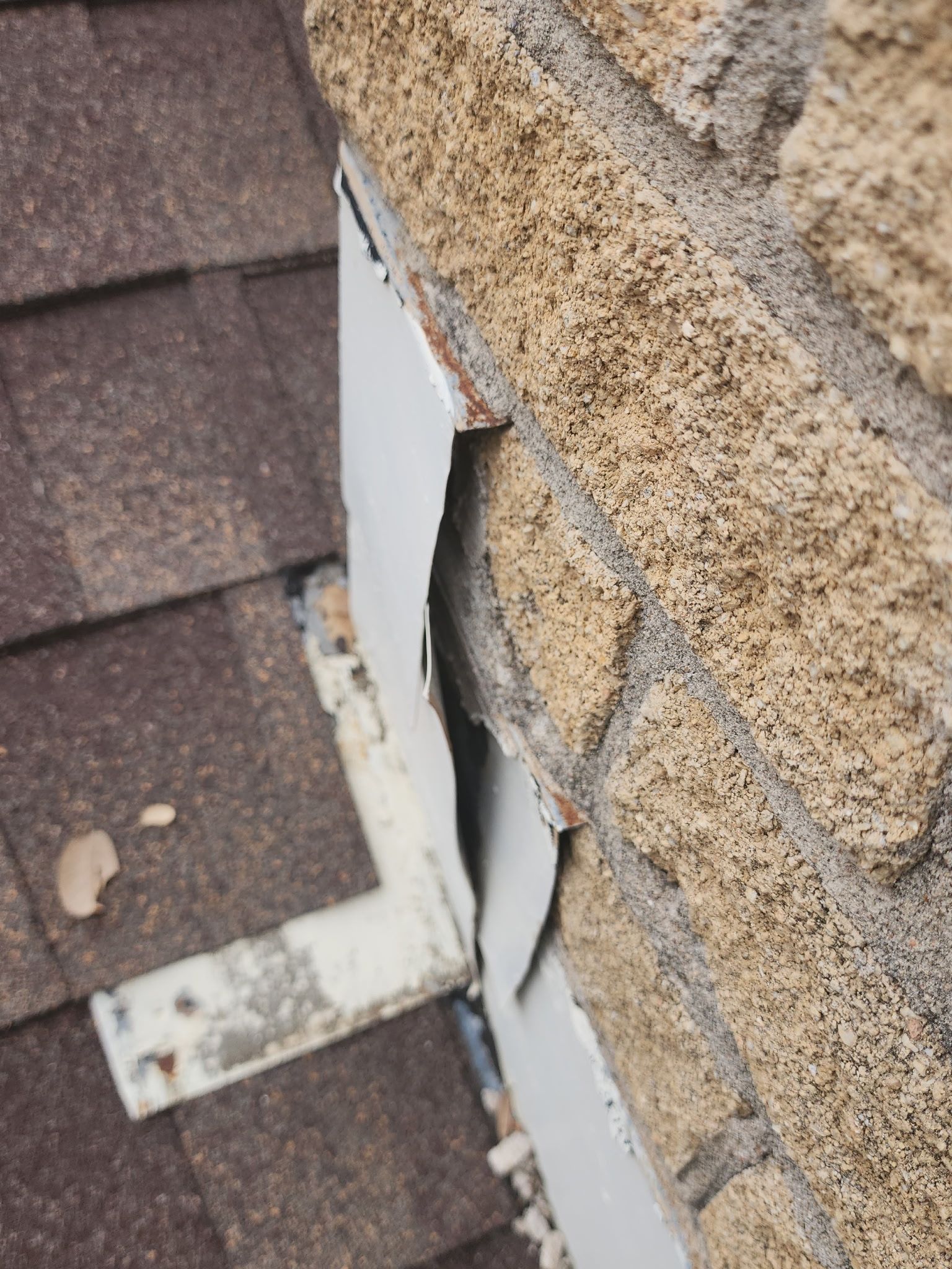 Structural and roof repairs with custom metal work by REPS Austin Area Roofer