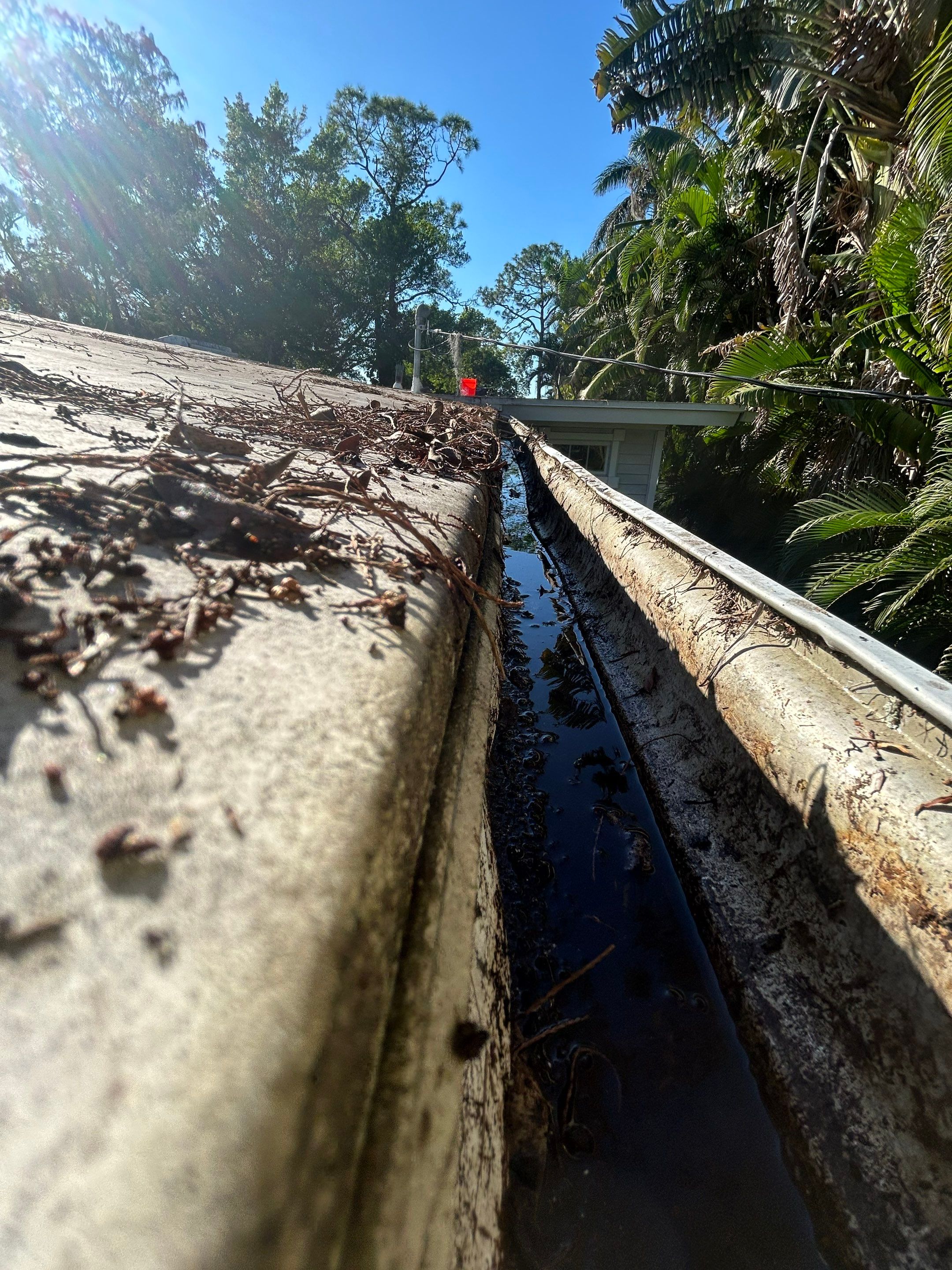 Leaf Guard System in Fort Myers FL by Gutter Professors