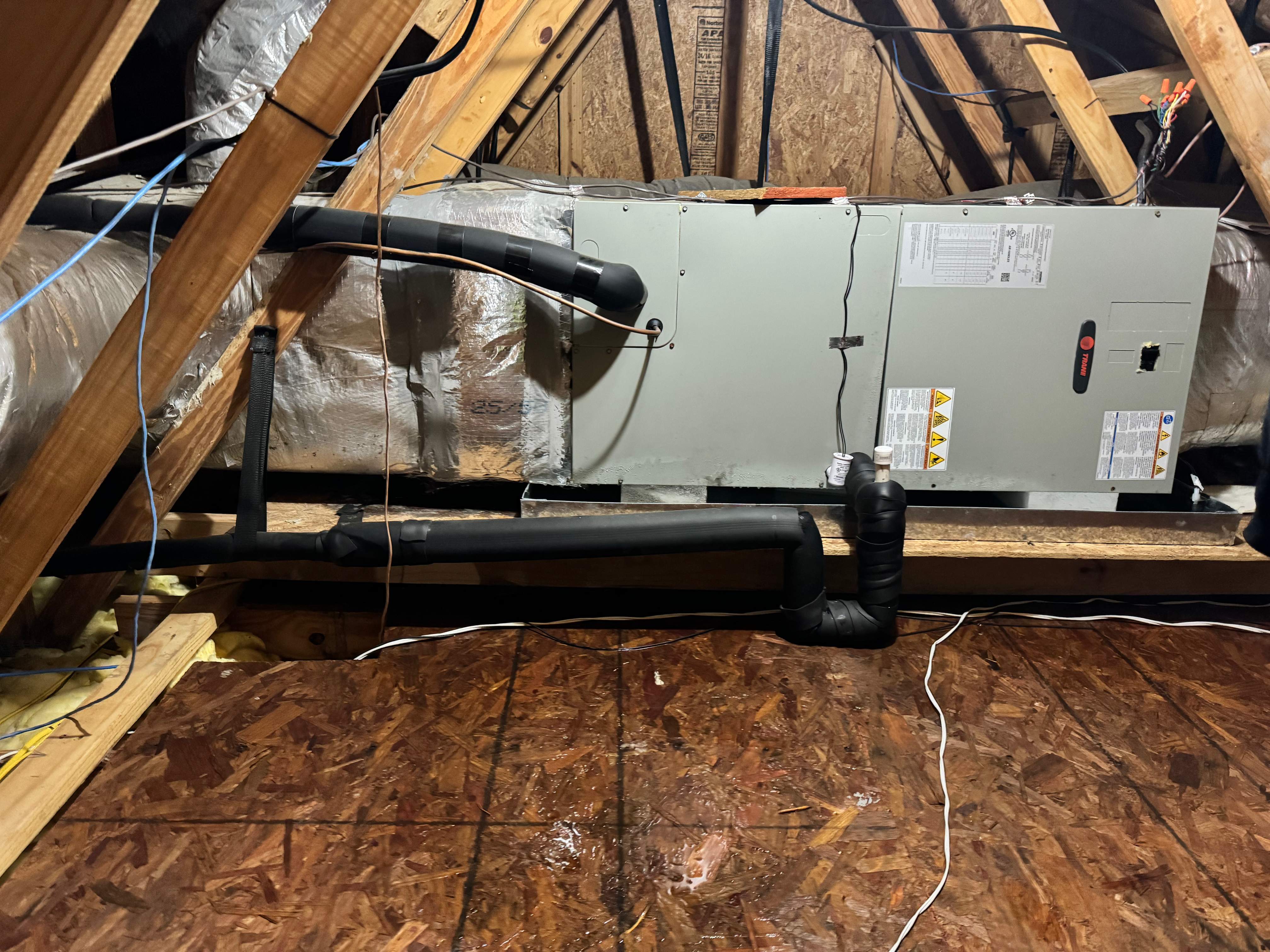 Holly Ridge PD HVAC Leak by Home Disaster Medics