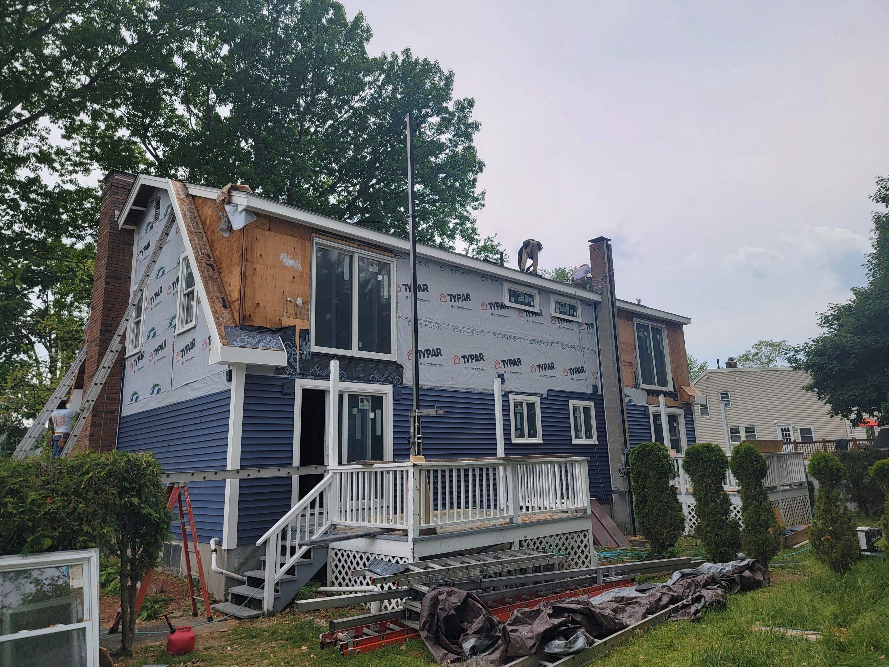 Siding Installation using James Hardie by UBrothers Construction