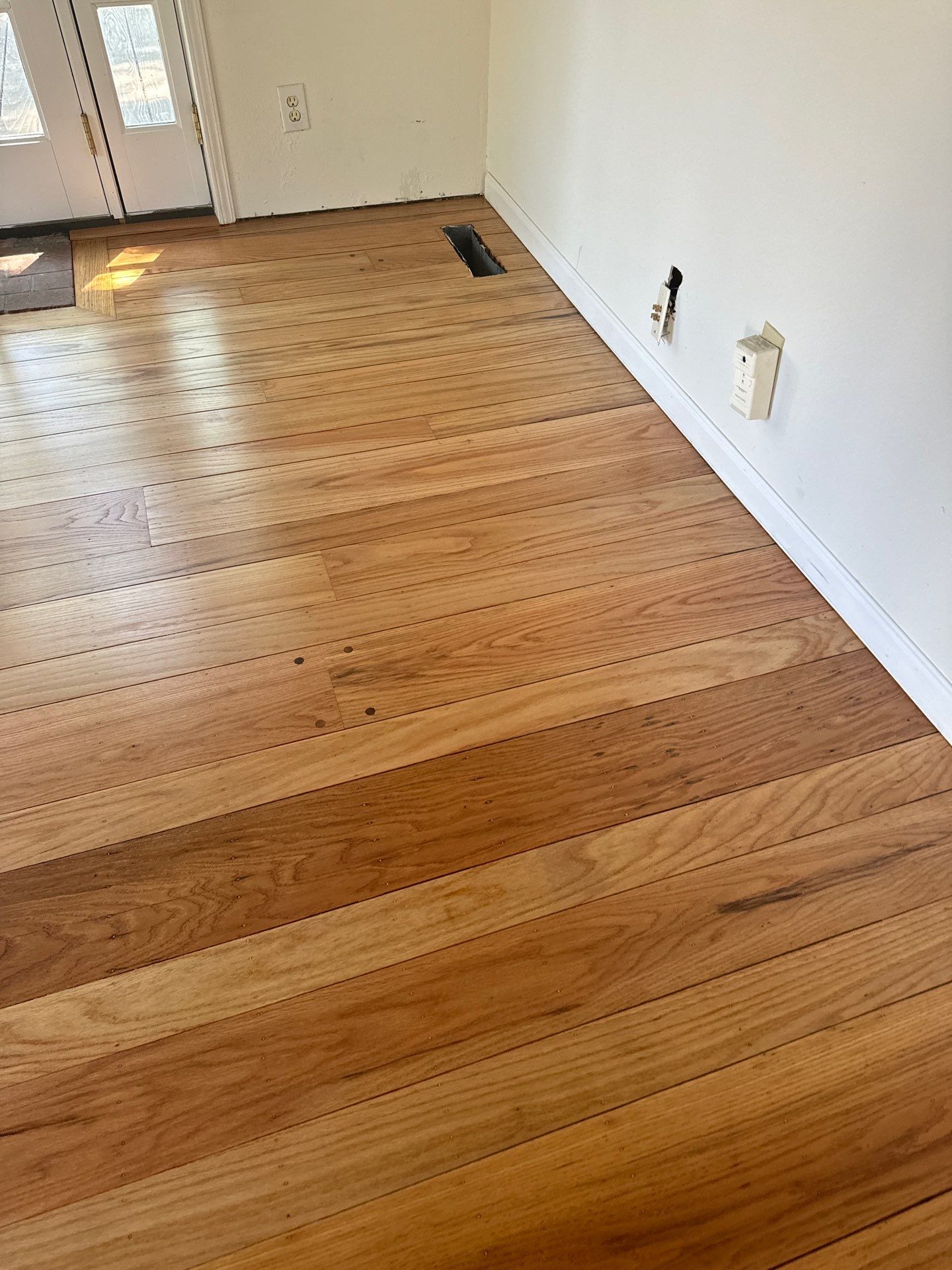 Complete transformation of Hardwood Flooring by Footprints Floors South Sacramento